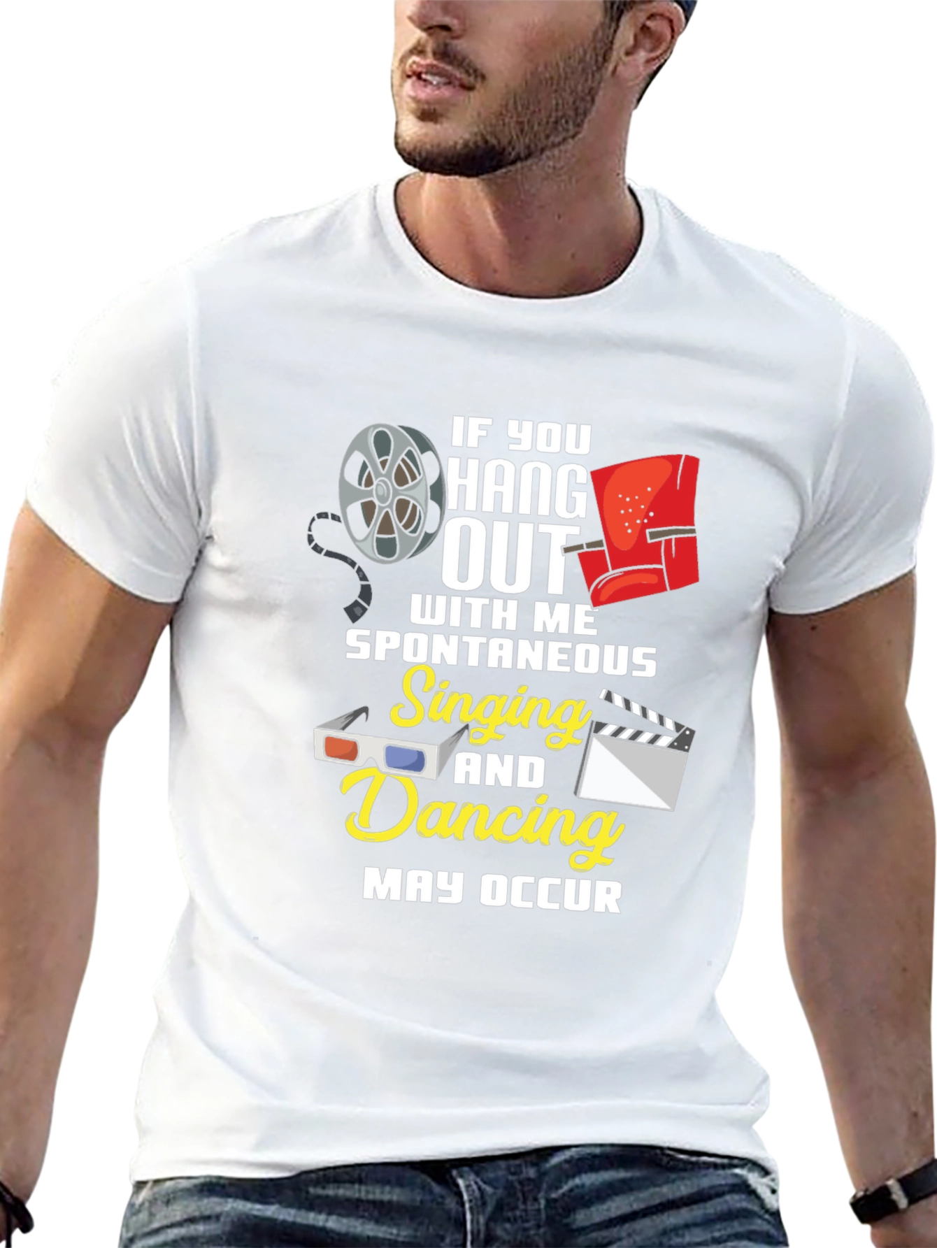 Movie Lover's T-Shirt: Spontaneous Singing & Dancing - 13