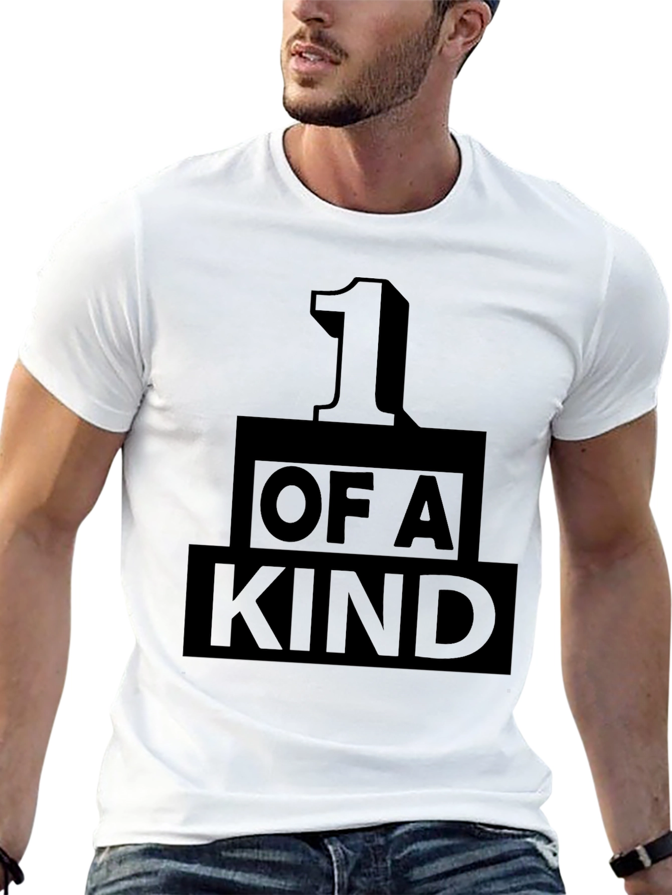 Black One of a Kind Black Graphic Tee view 13