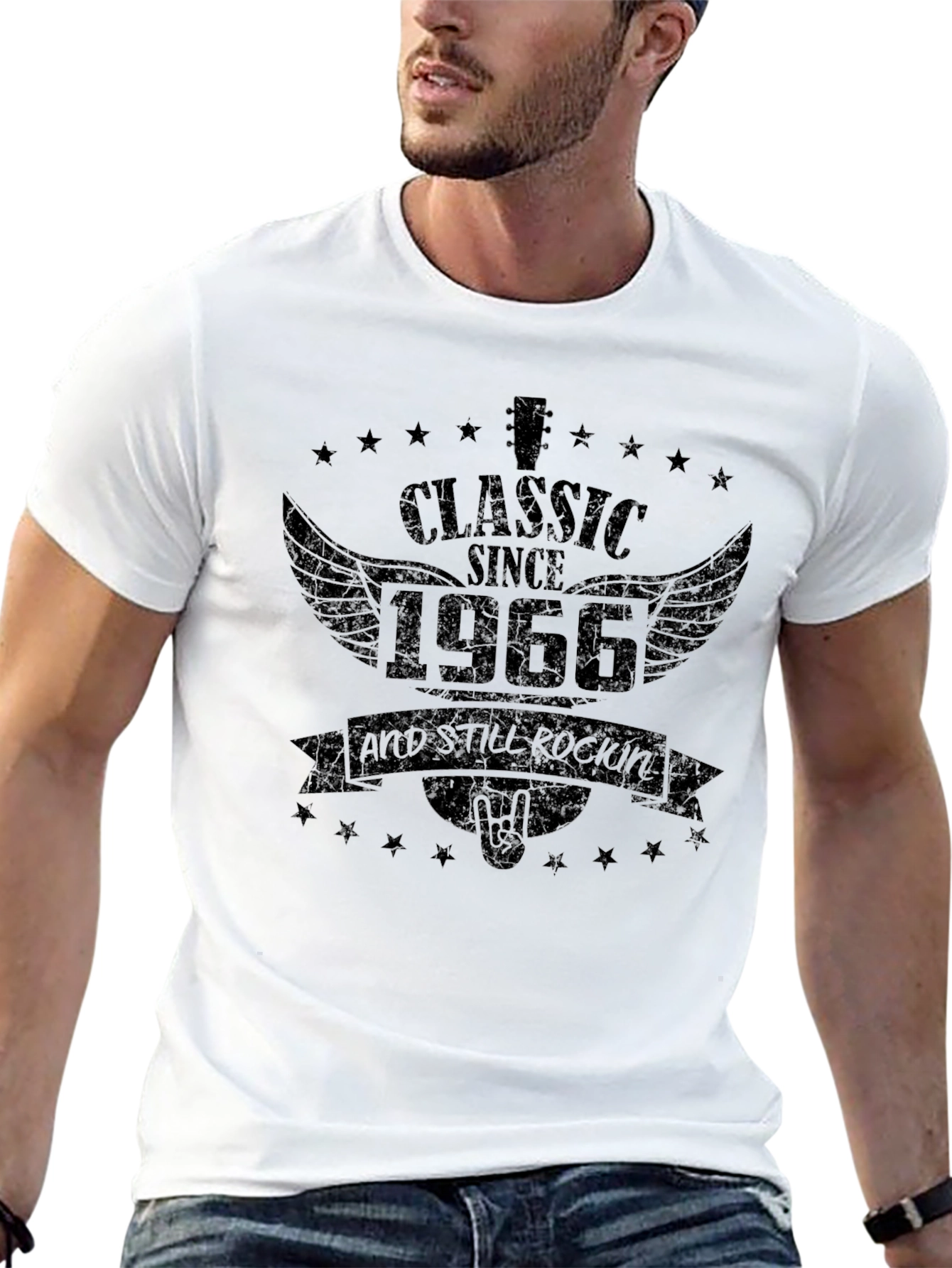 Black Classic Since 1966 Graphic T-Shirt view 13