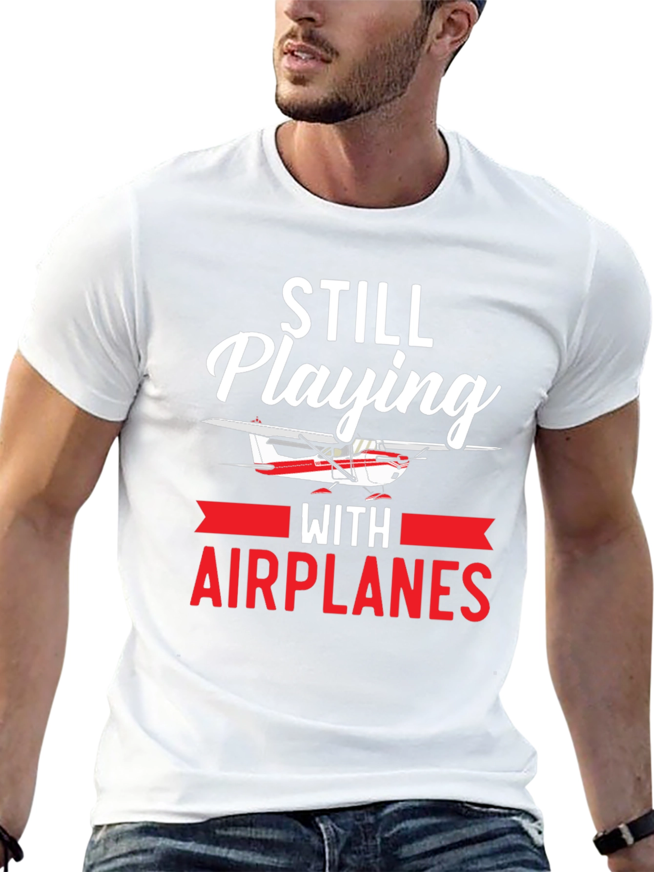 Still Playing With Airplanes T-Shirt - 13