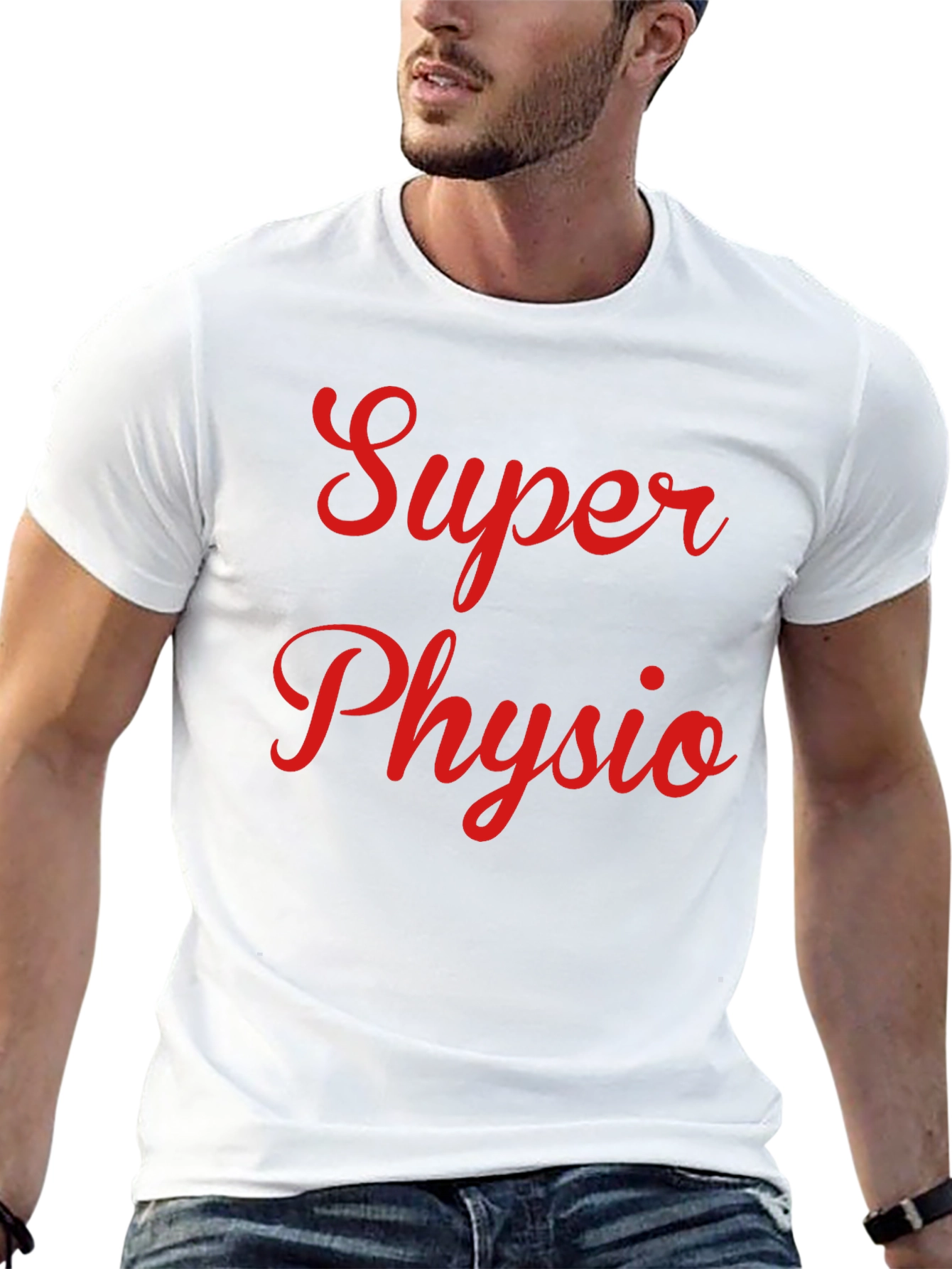 Super Physio T-Shirt - Black Cotton - 13