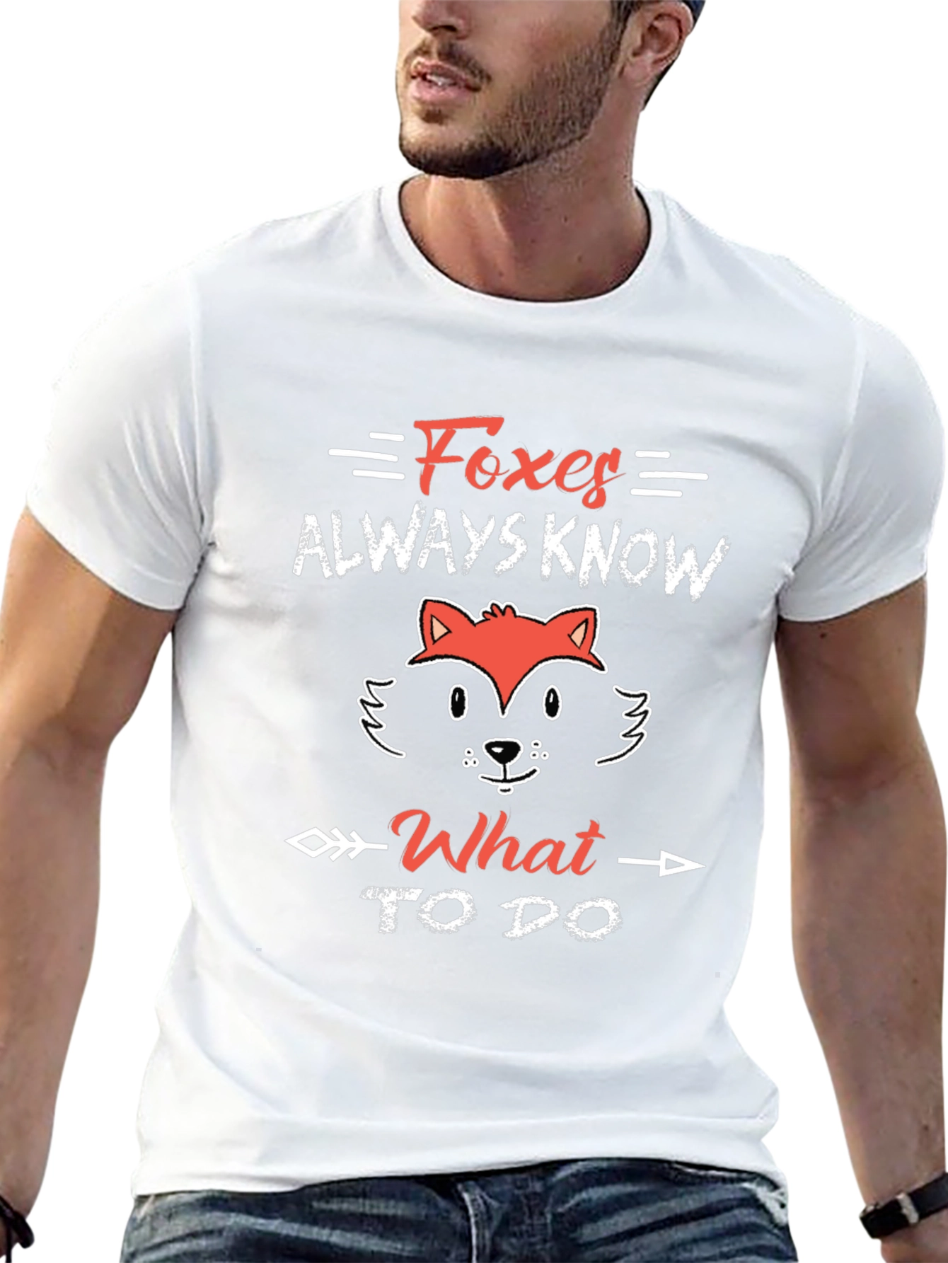 Black Foxes Always Know T-Shirt - Cute Animal Graphic Tee view 13