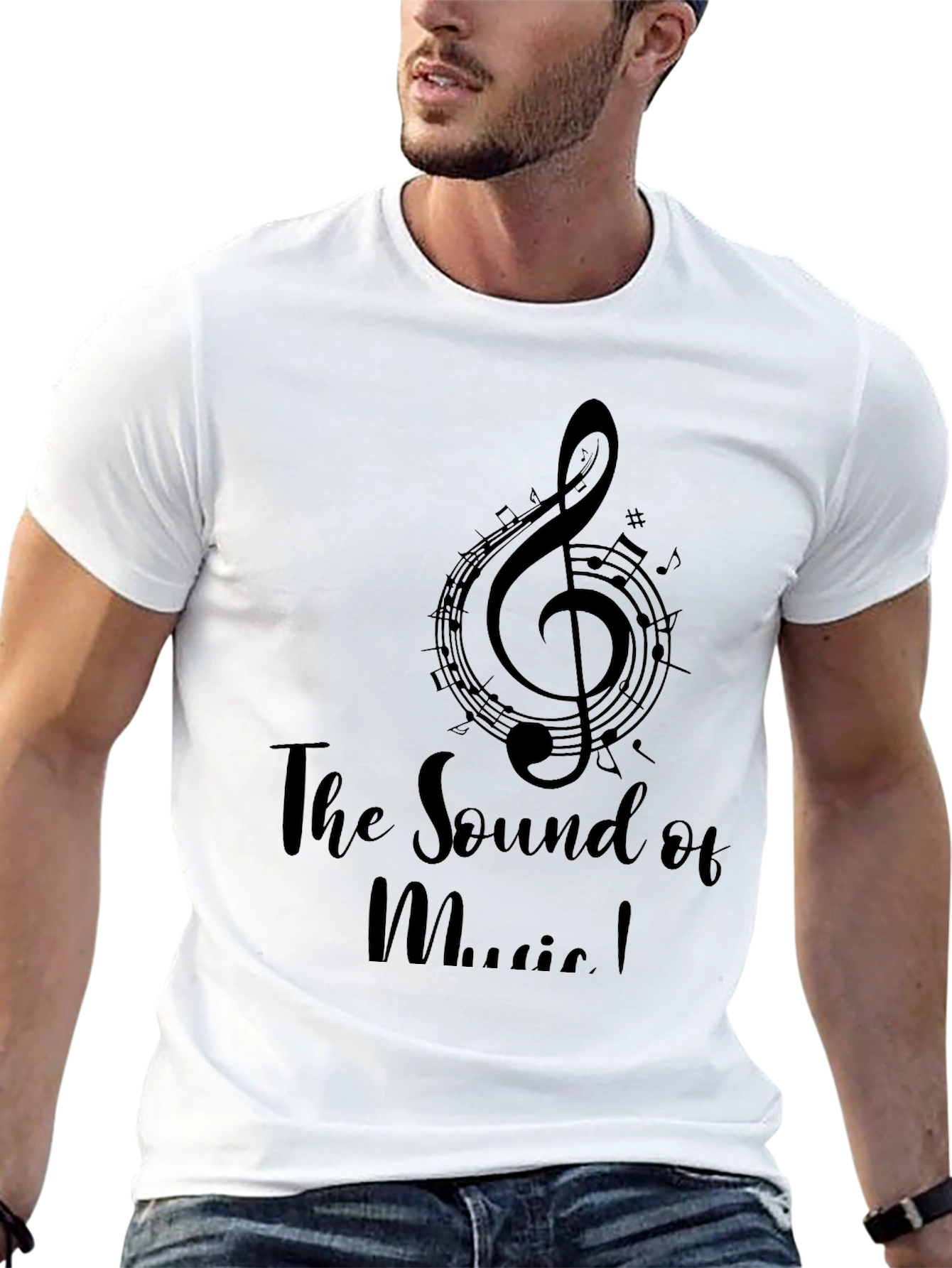 Black The Sound of Music Graphic T-Shirt view 13