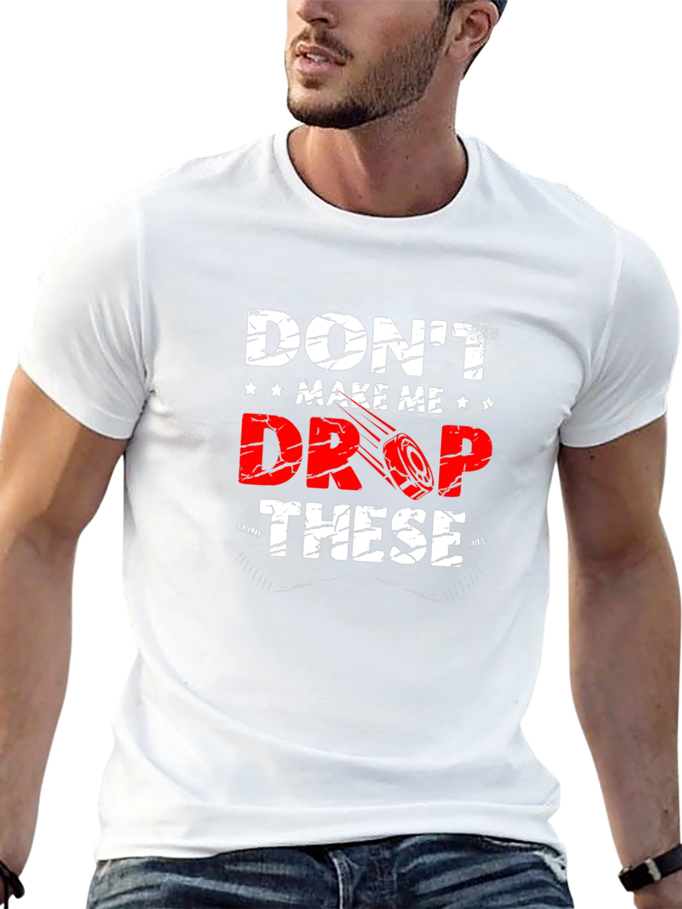 Black Don't Make Me Drop These - Shooting T-Shirt view 13