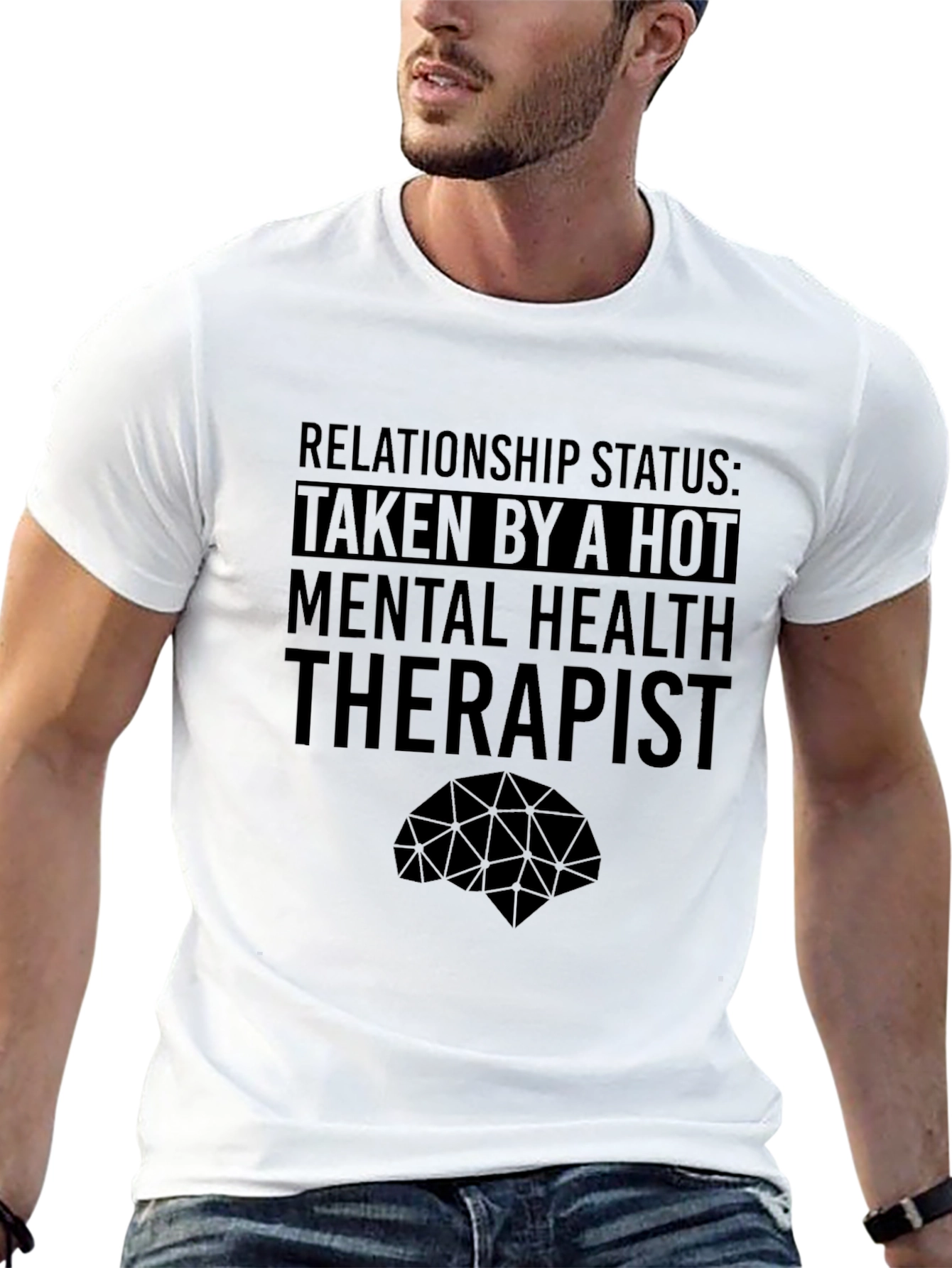 Black Taken by a Hot Mental Health Therapist T-Shirt view 13