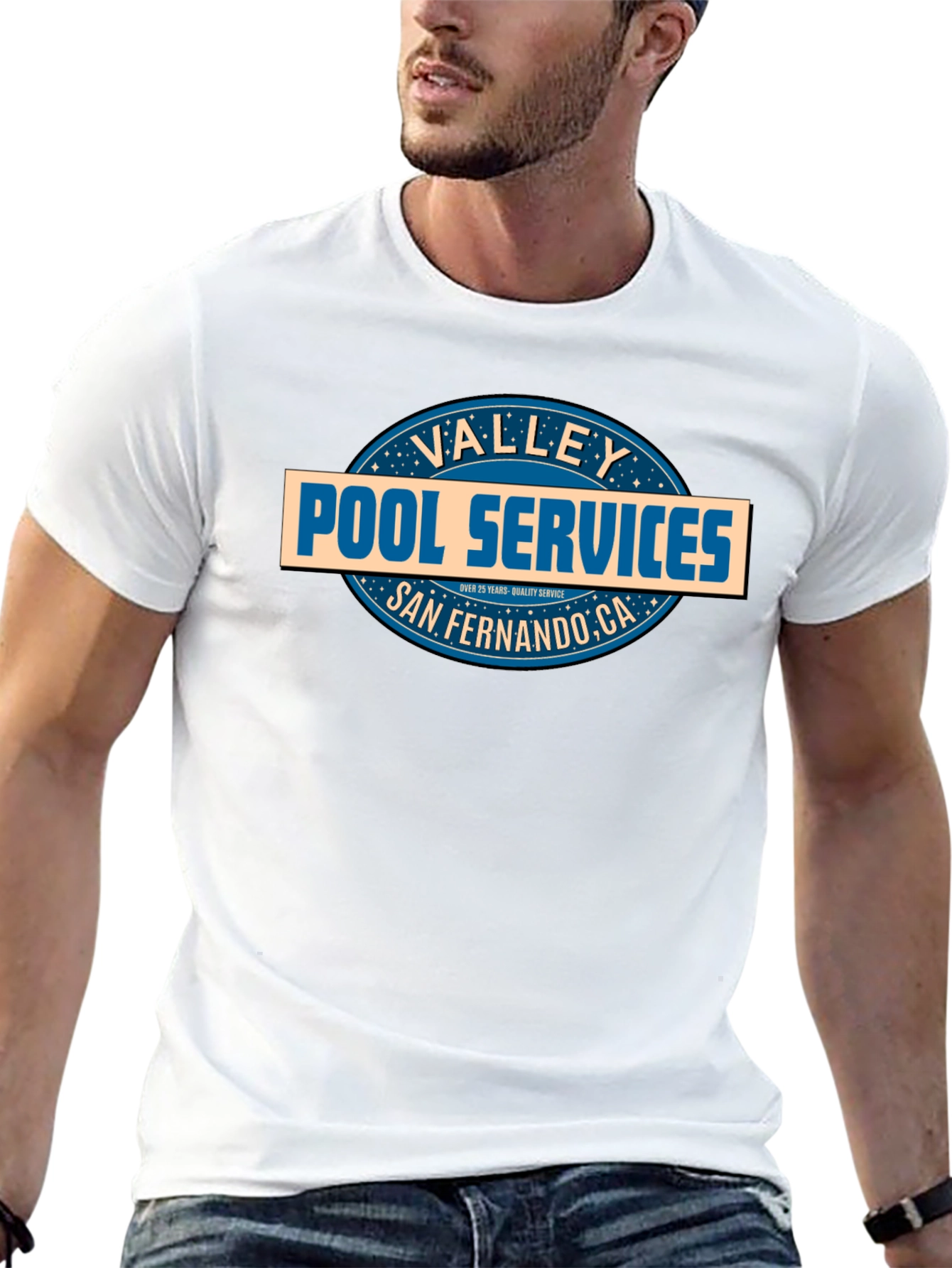 Black Valley Pool Services T-Shirt - San Fernando, CA view 13