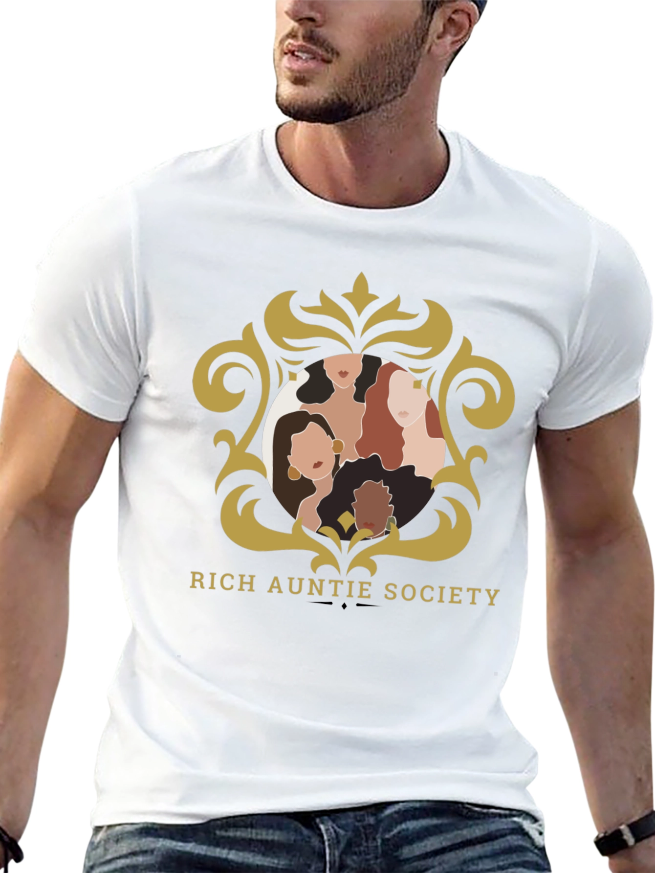 Rich Auntie Society Graphic Tee - 13