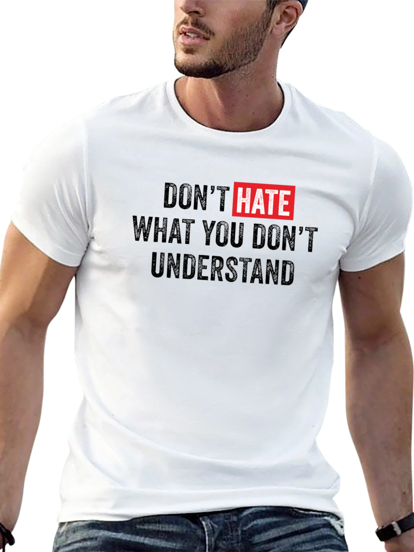 Black Don't Hate What You Don't Understand Black T-Shirt view 13