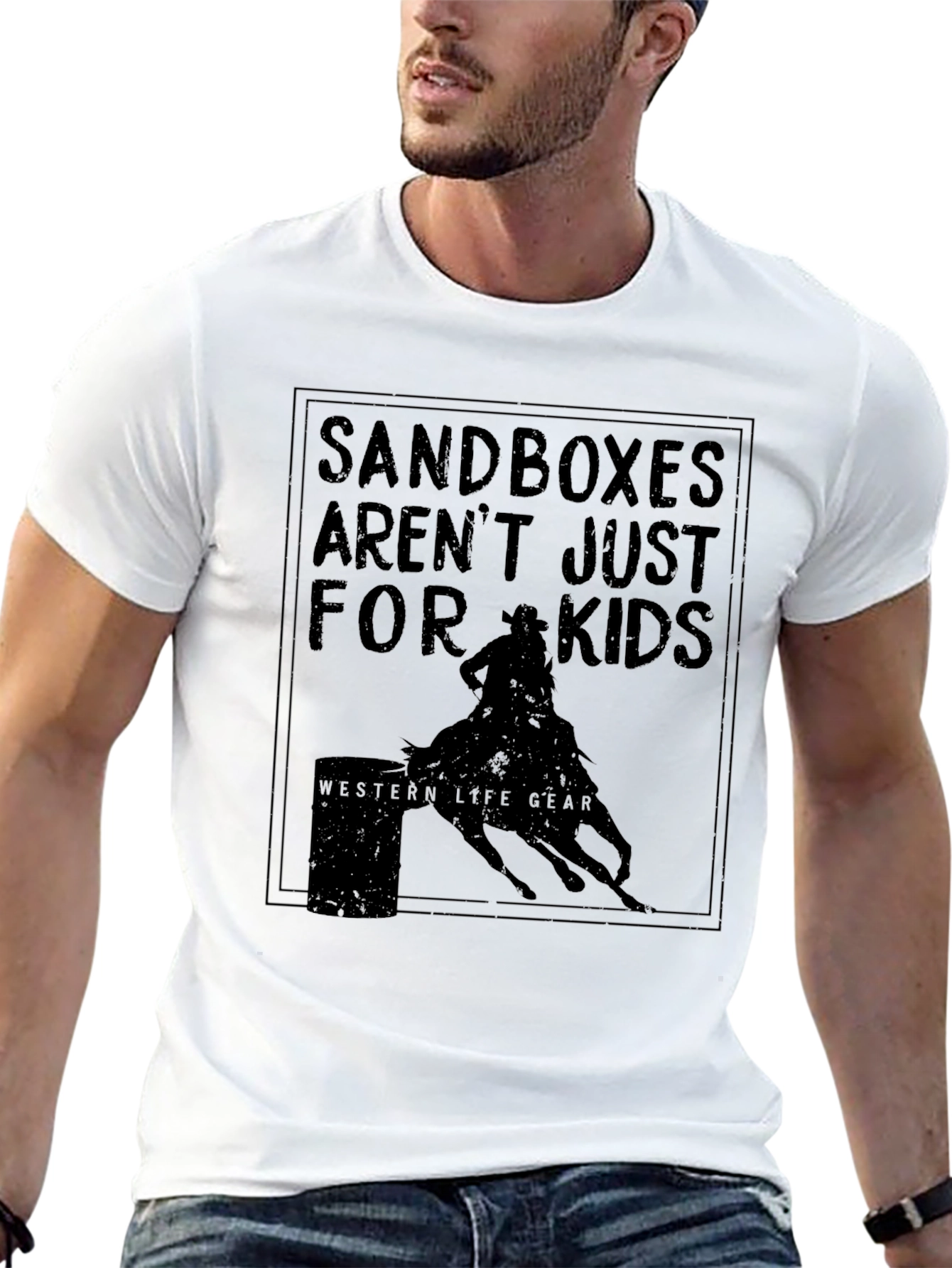 Black Sandboxes Aren't Just For Kids Tee view 13