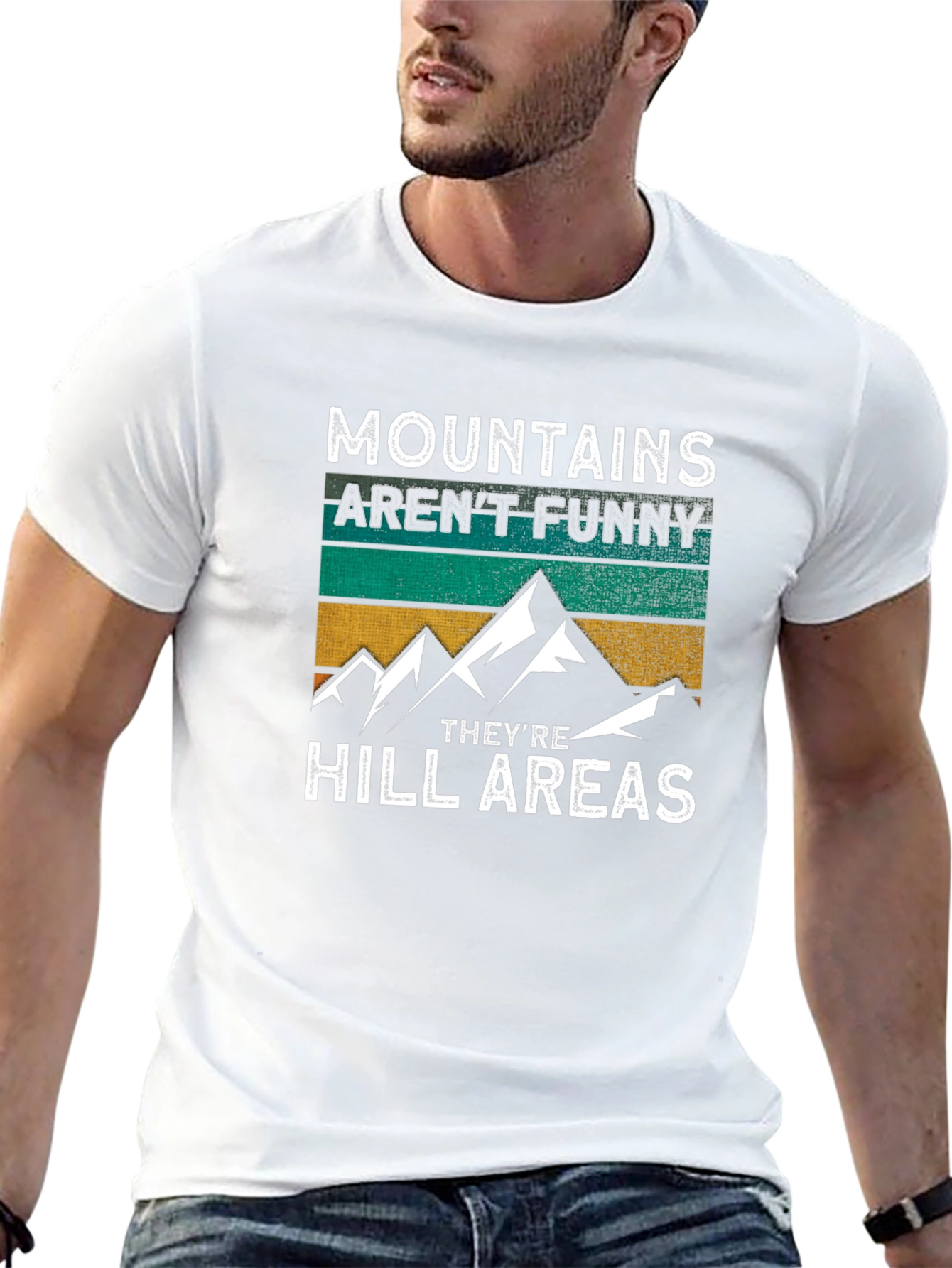Black Mountains Aren't Funny Graphic Tee view 13