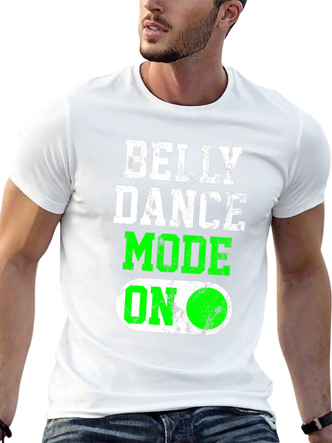 Black Belly Dance Mode On T-Shirt Funny Gift view 13