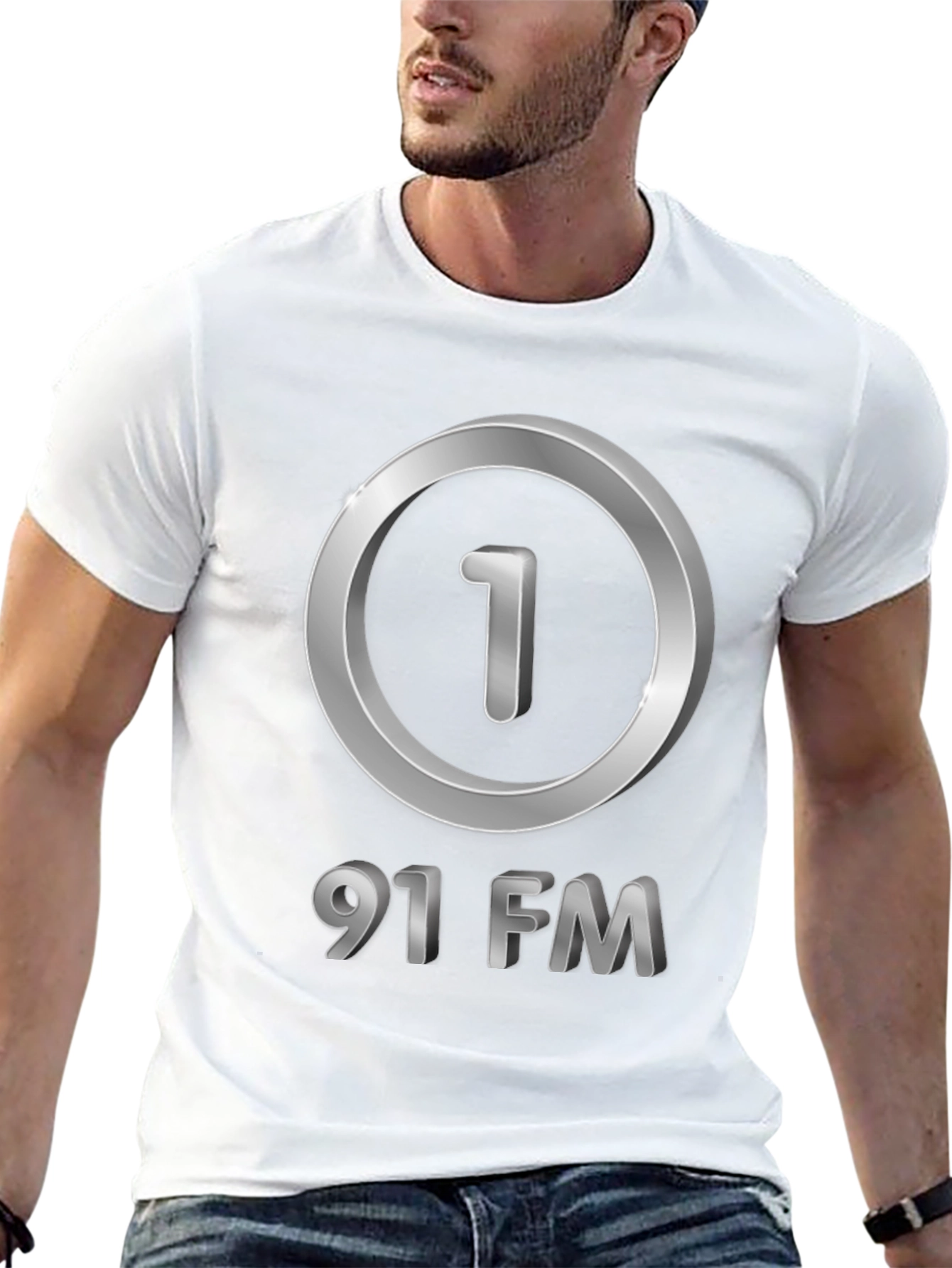 Black 91 FM Graphic T-Shirt - Black view 13