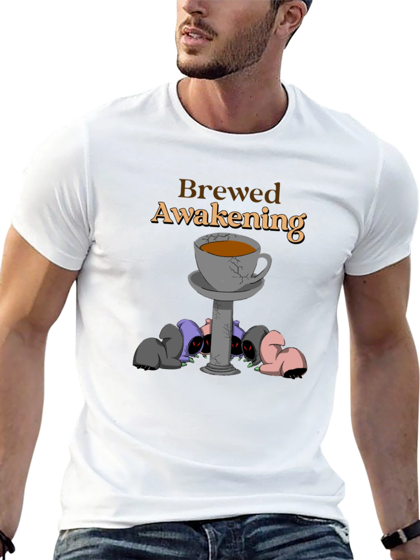Black Brewed Awakening Graphic Tee view 13