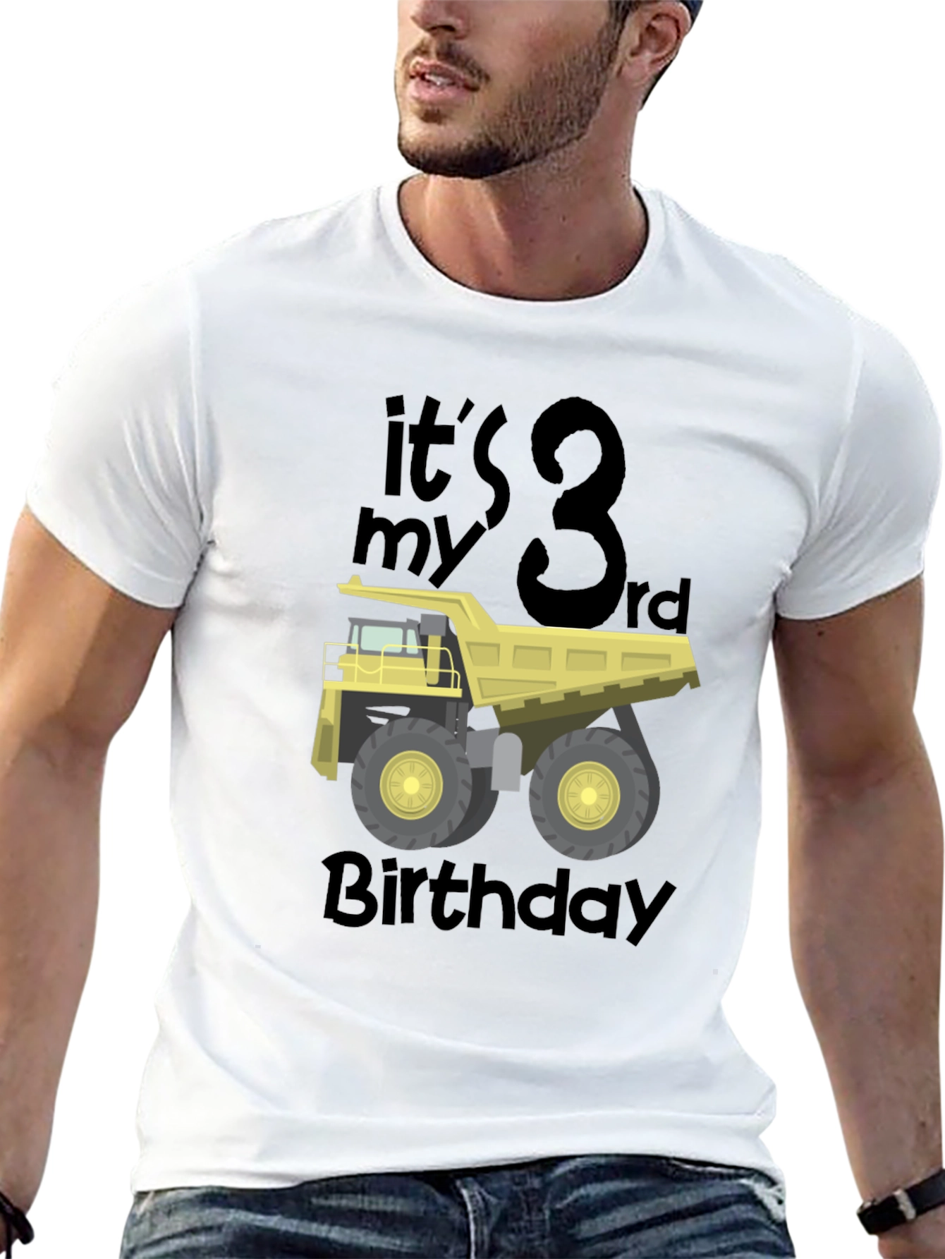 It's My 3rd Birthday Dump Truck T-Shirt - 13