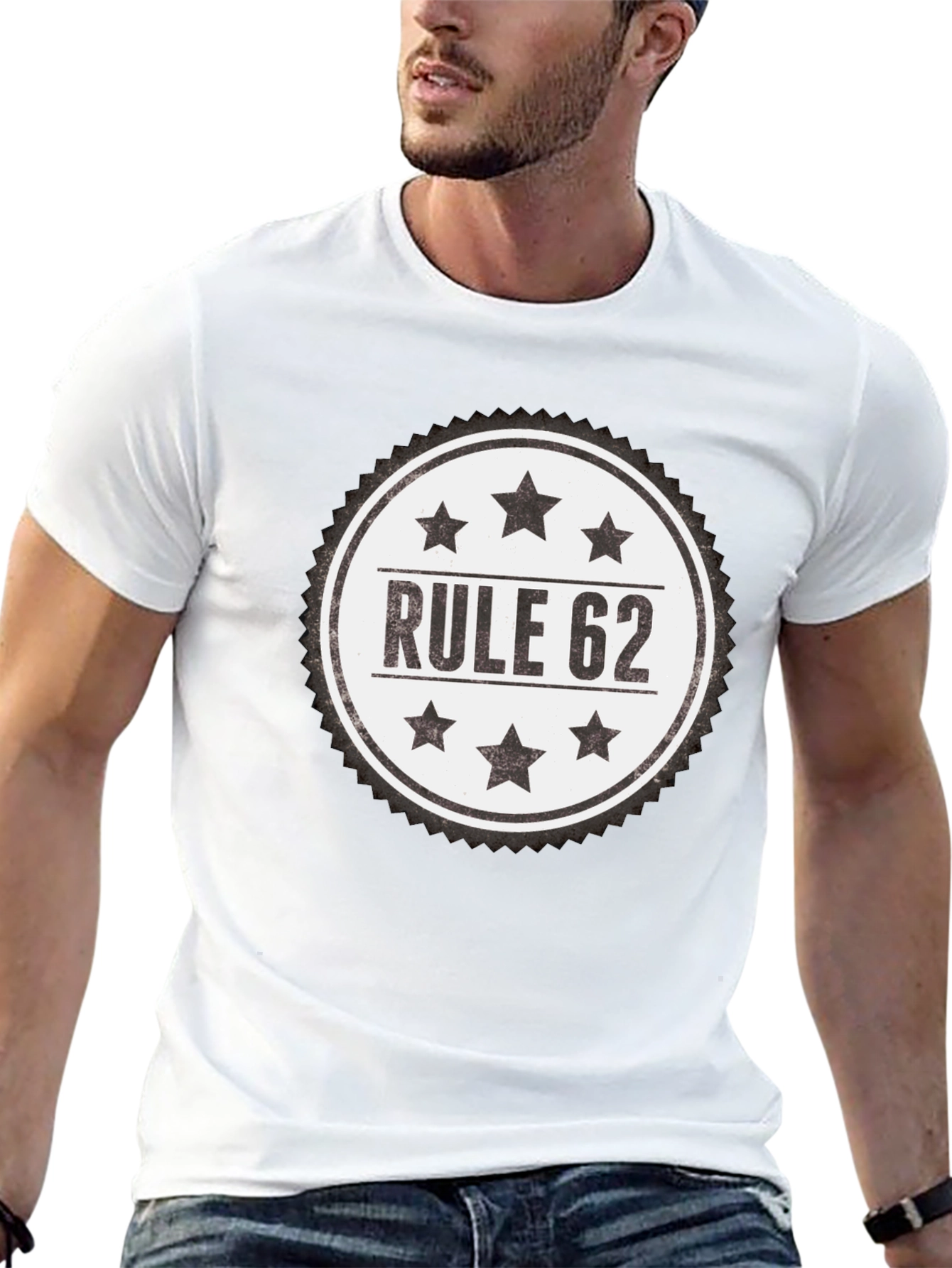 Black Rule 62 Graphic T-Shirt - Relaxed Fit view 13