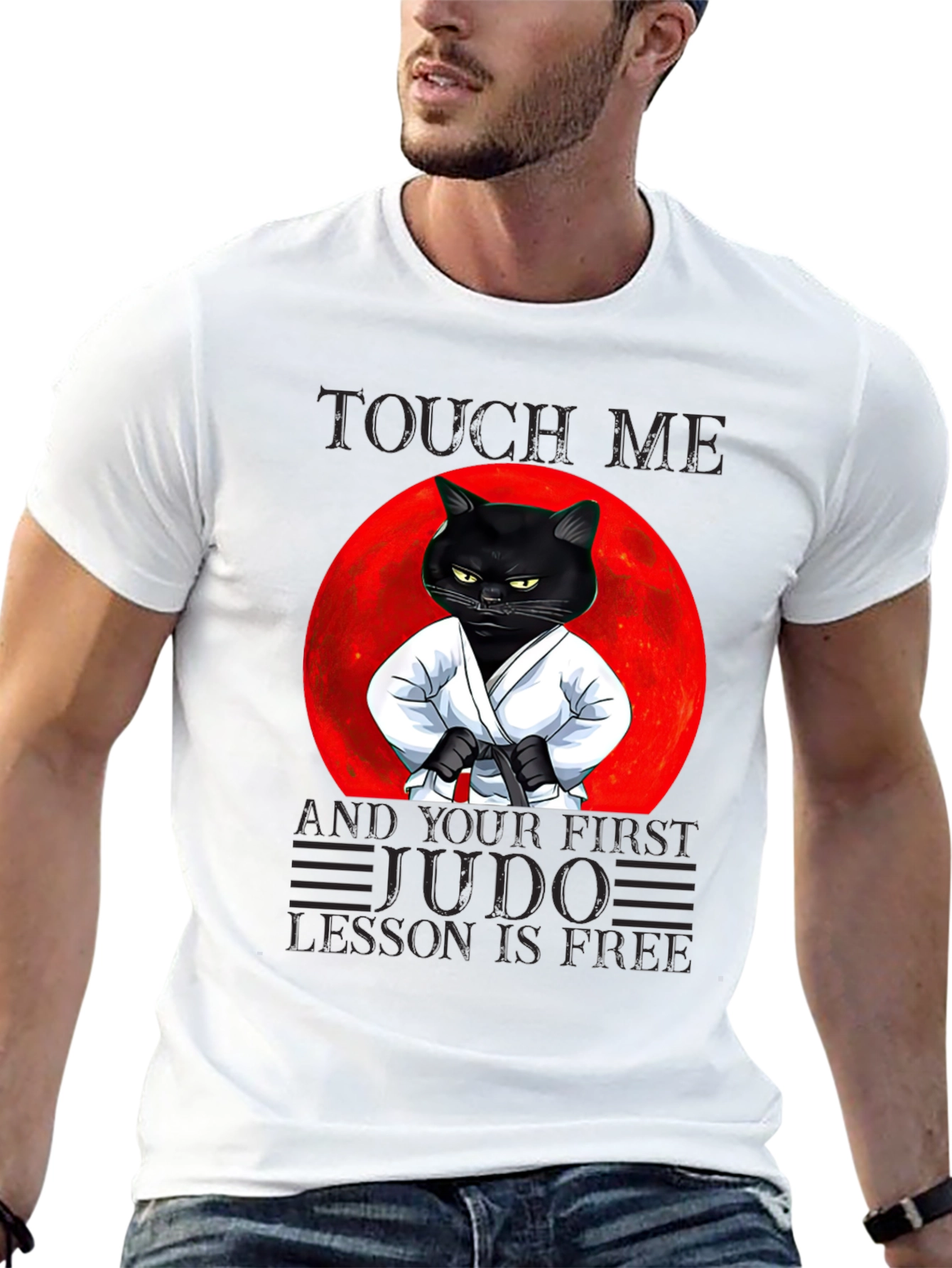 Funny Judo Cat T-Shirt - 13