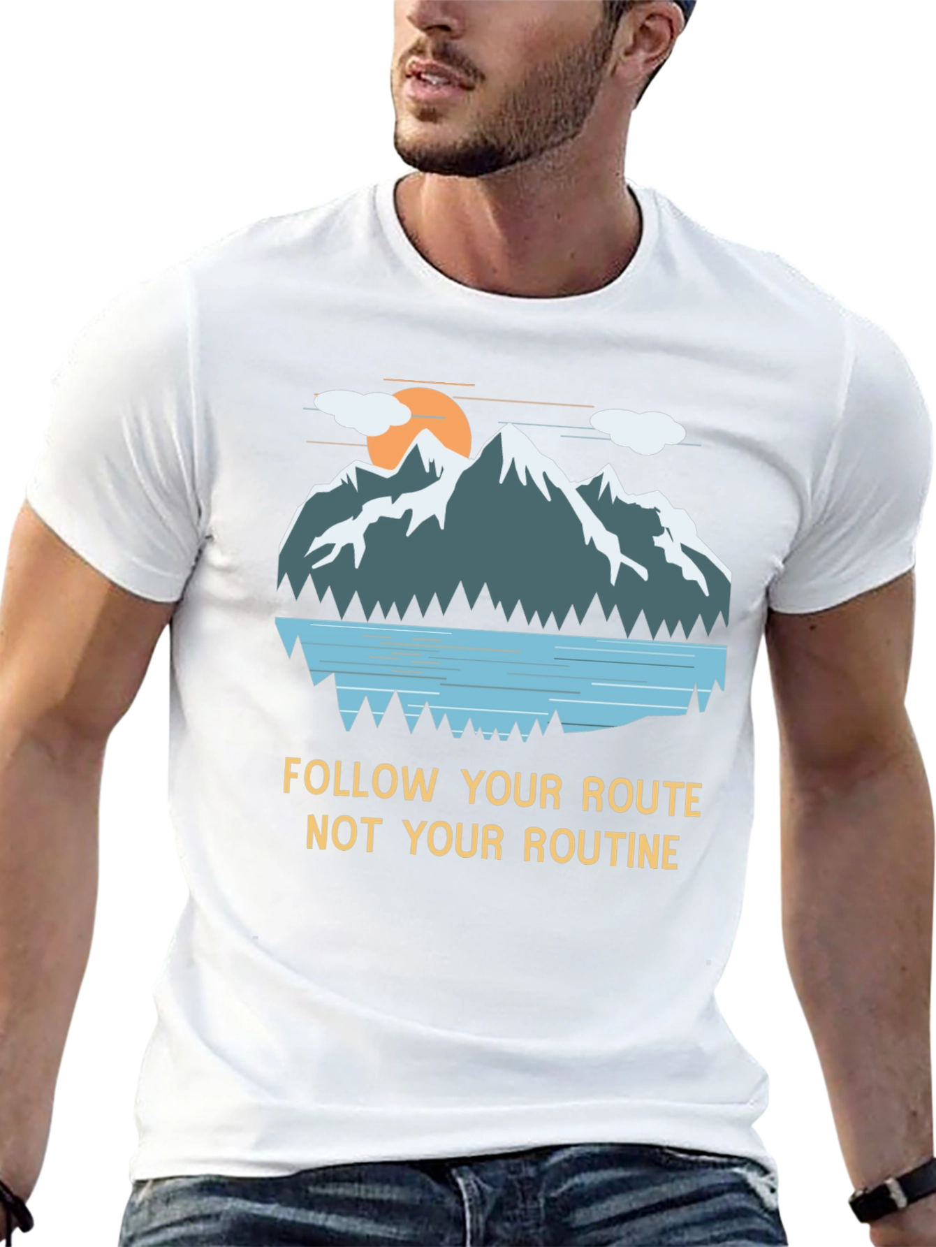 Black Mountain Graphic Tee - Follow Your Route view 13