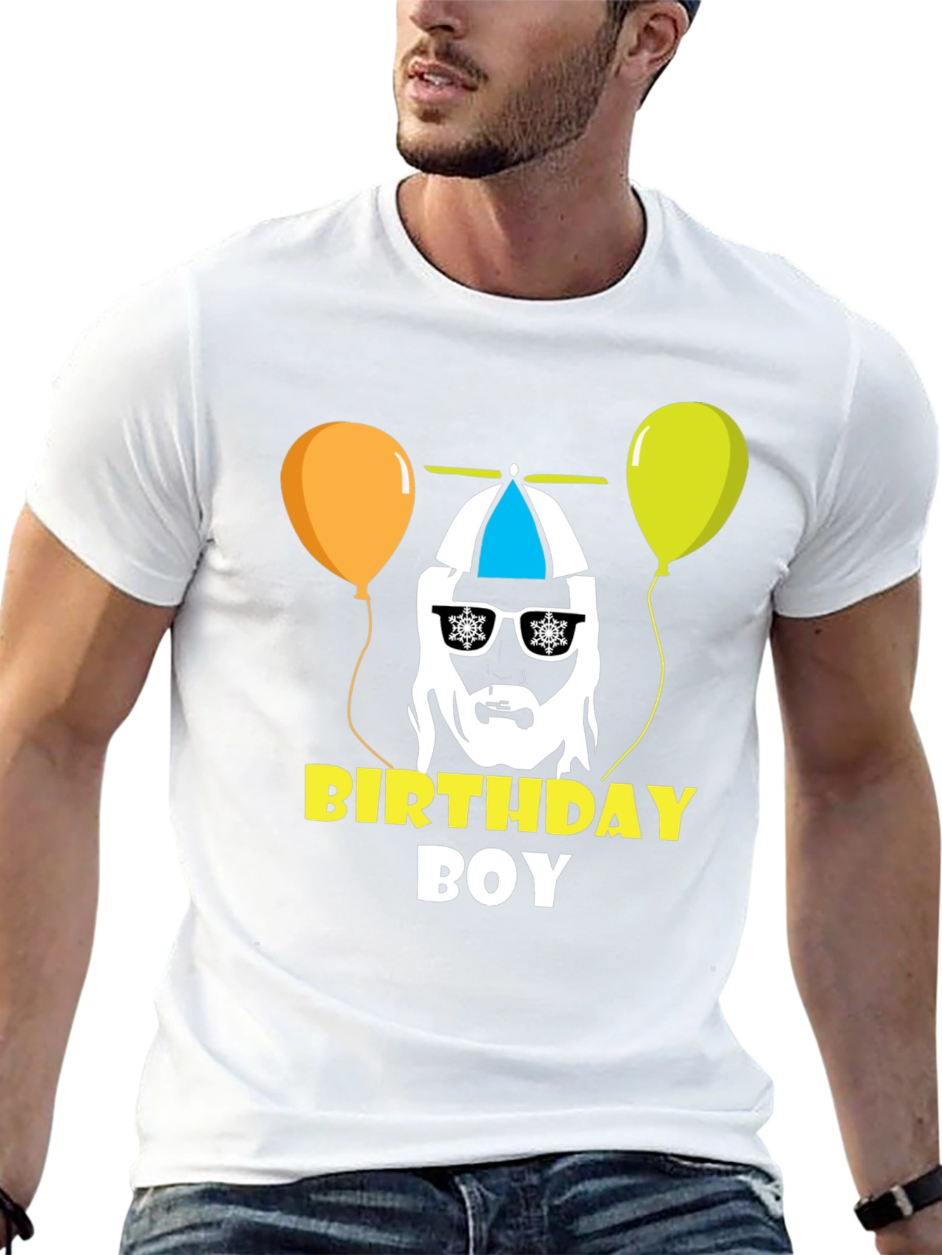 Black Birthday Boy Graphic Tee - Fun Party Shirt view 13