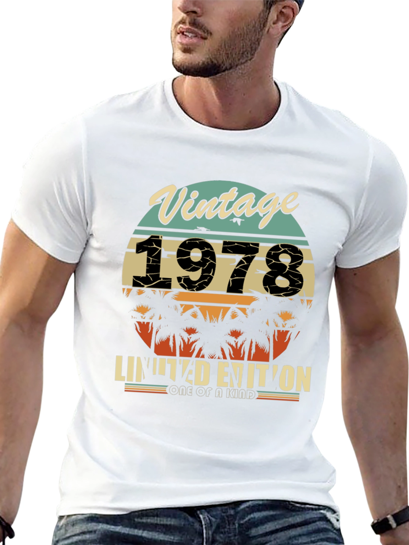 Black Vintage 1978 Limited Edition T-Shirt view 13