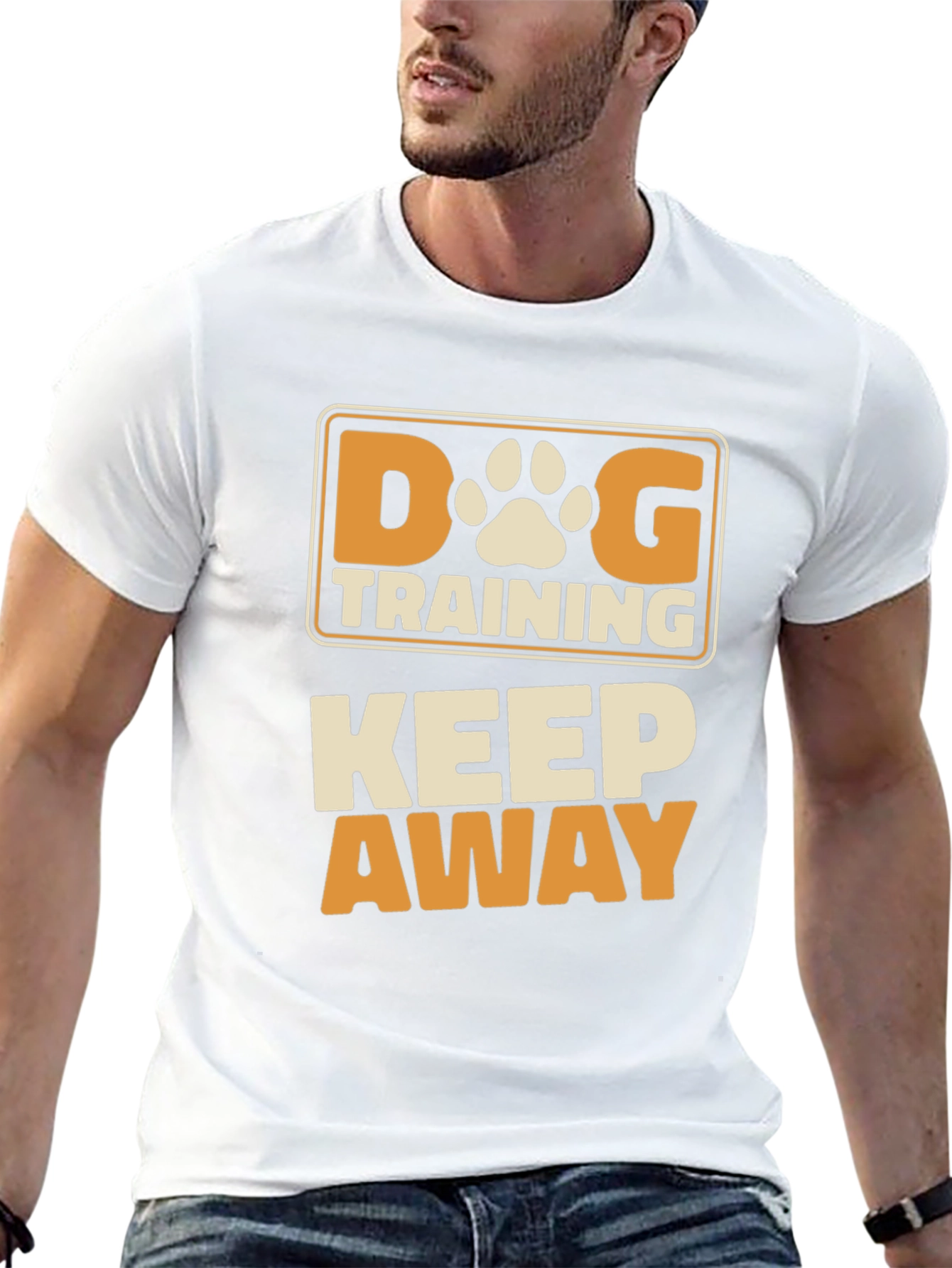 Black Dog Training Keep Away Graphic Tee view 13