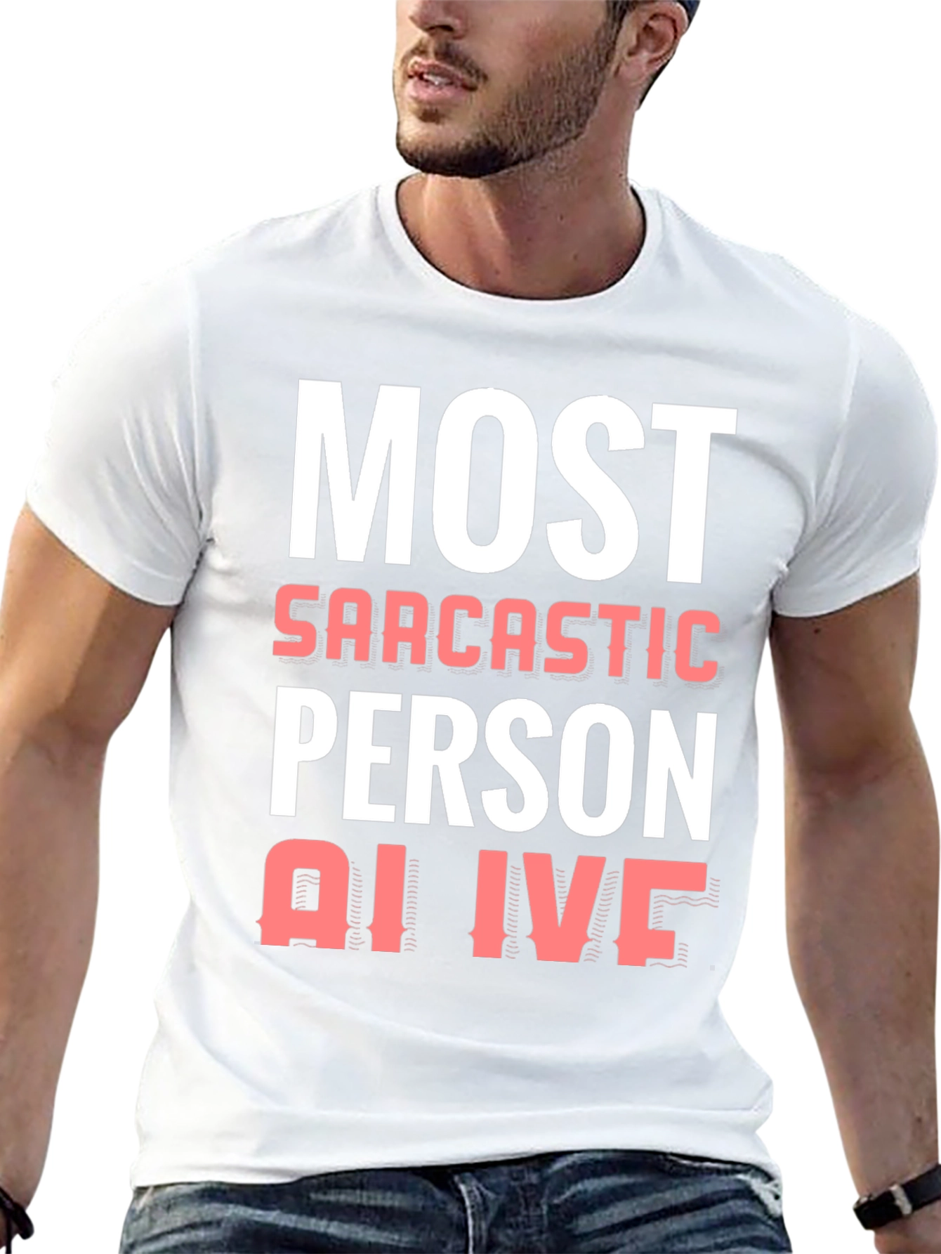 Black Sarcastic Humor Graphic Tee view 13