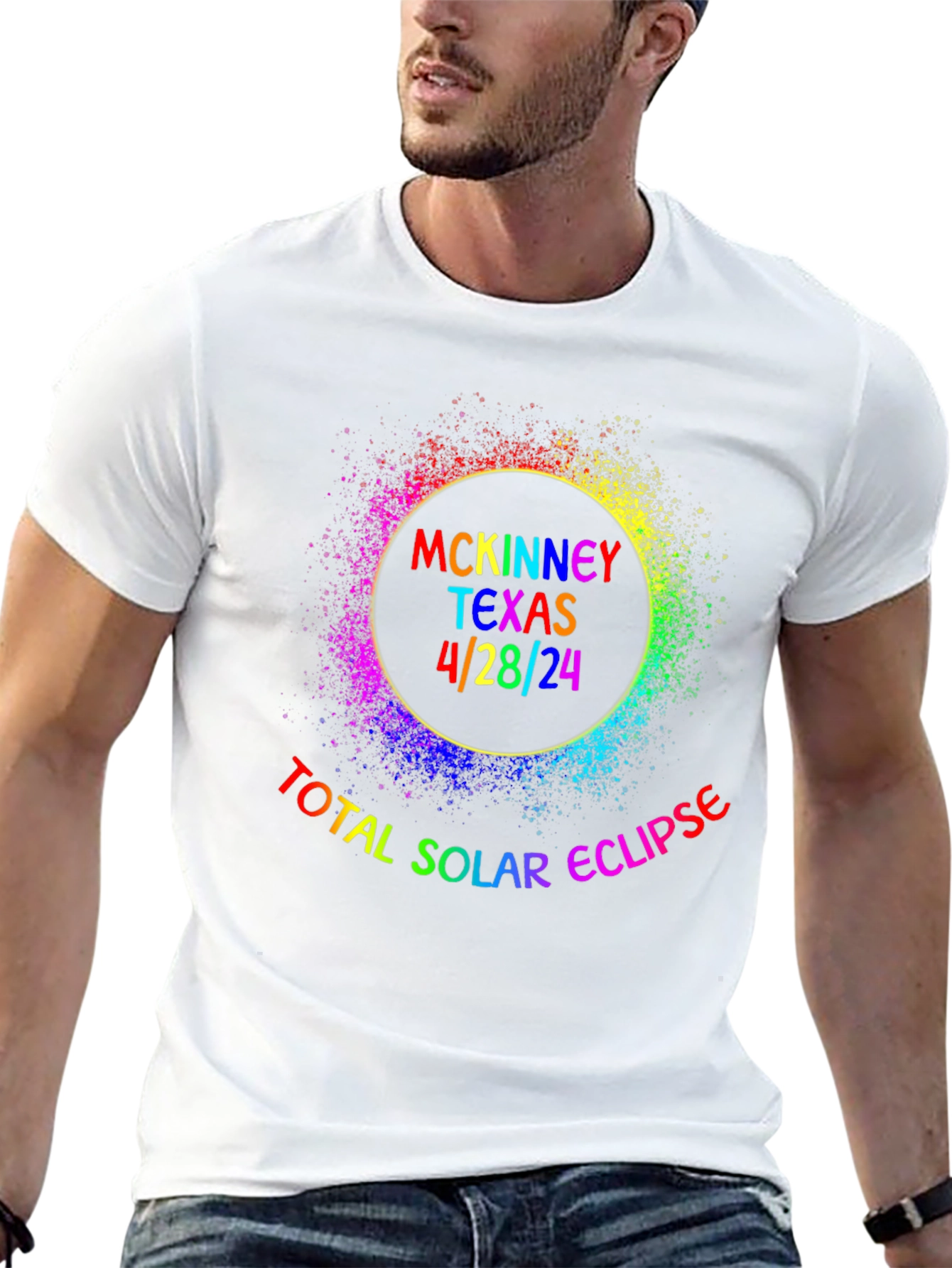 Total Solar Eclipse McKinney Texas T-Shirt - 13