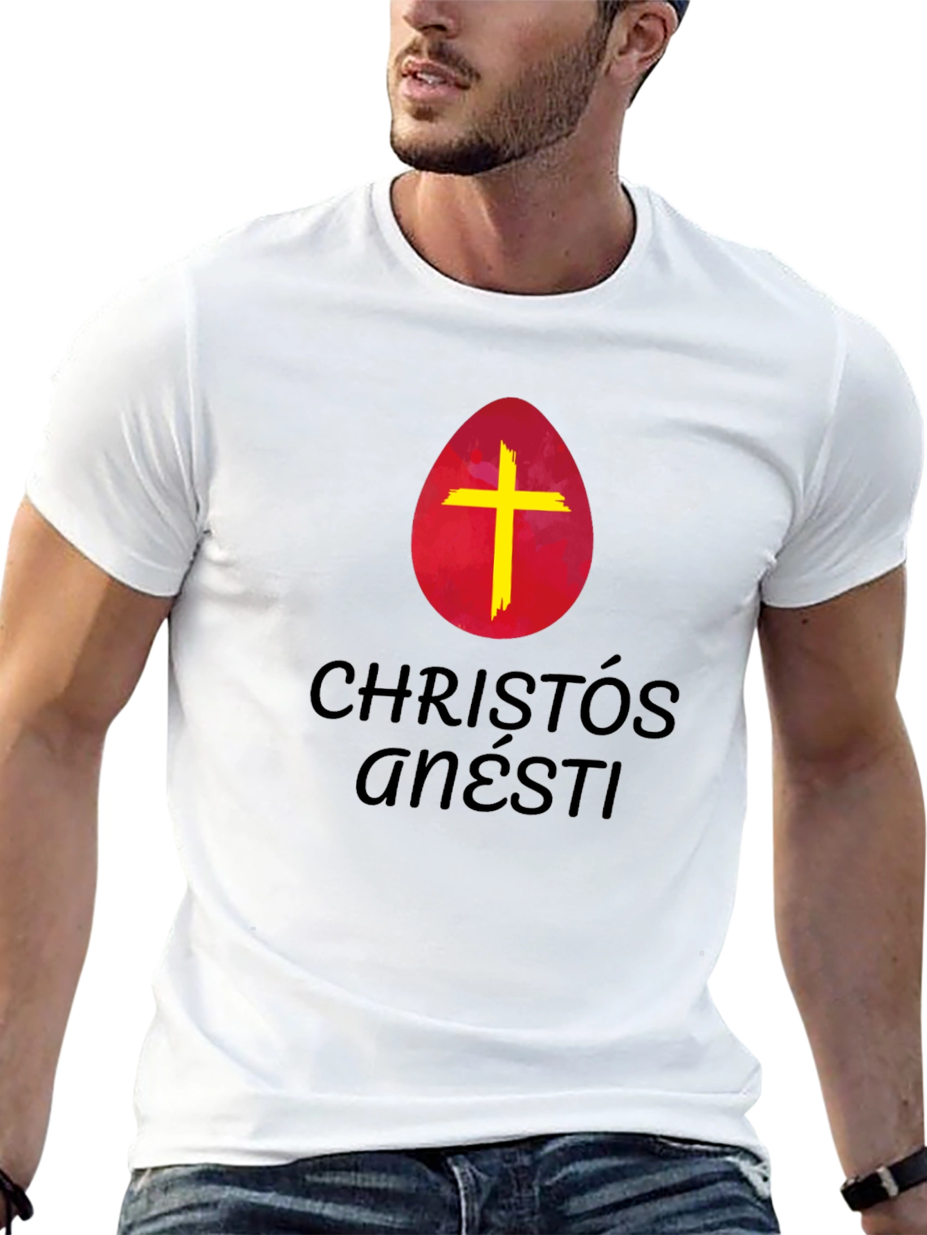 Christos Anesti Easter Egg T-Shirt - 13
