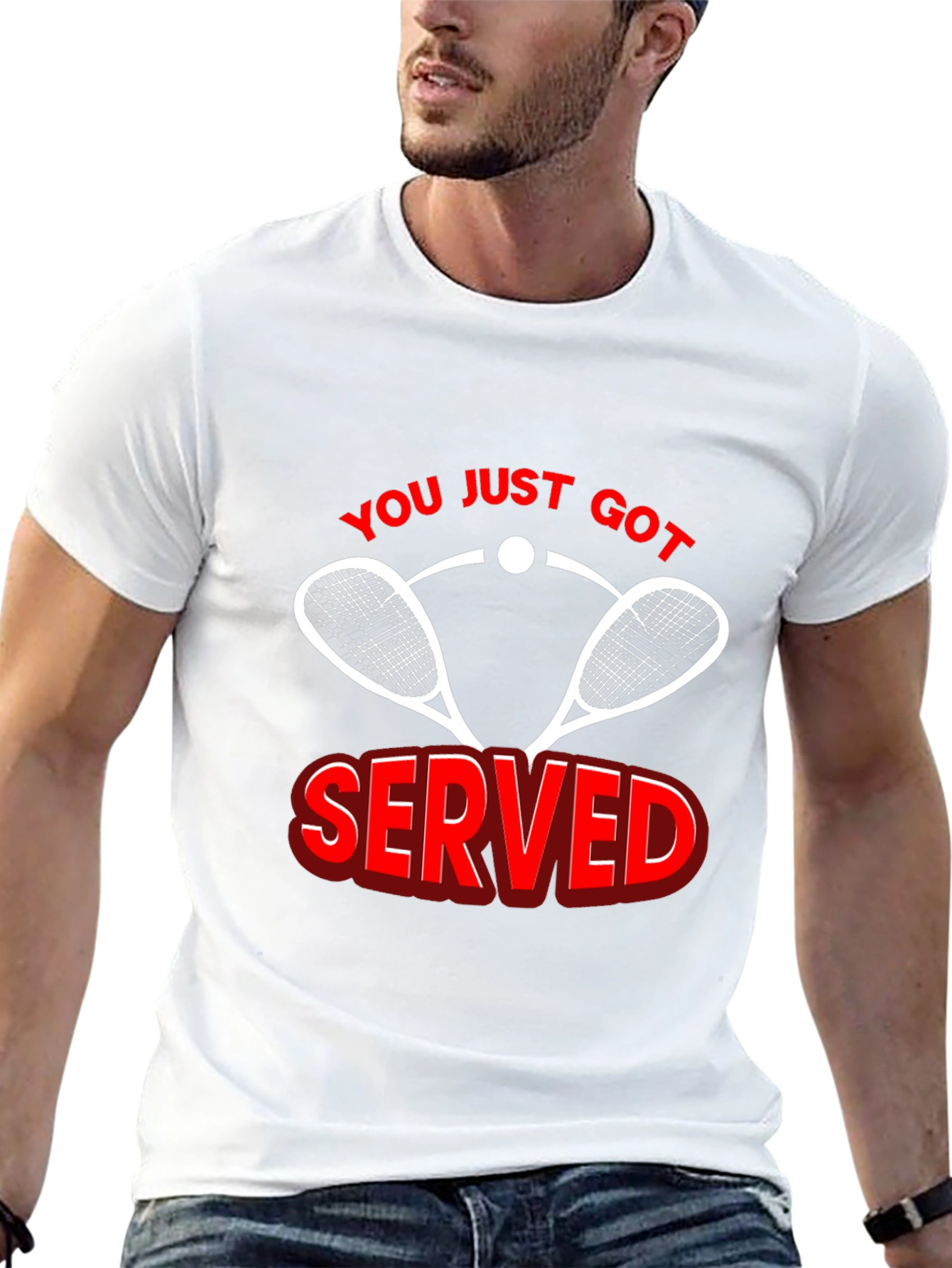 You Just Got Served! Graphic Tee - 13