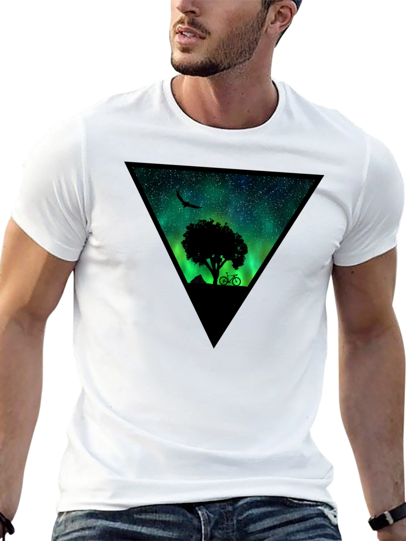 Nature Silhouette Graphic Tee - 13
