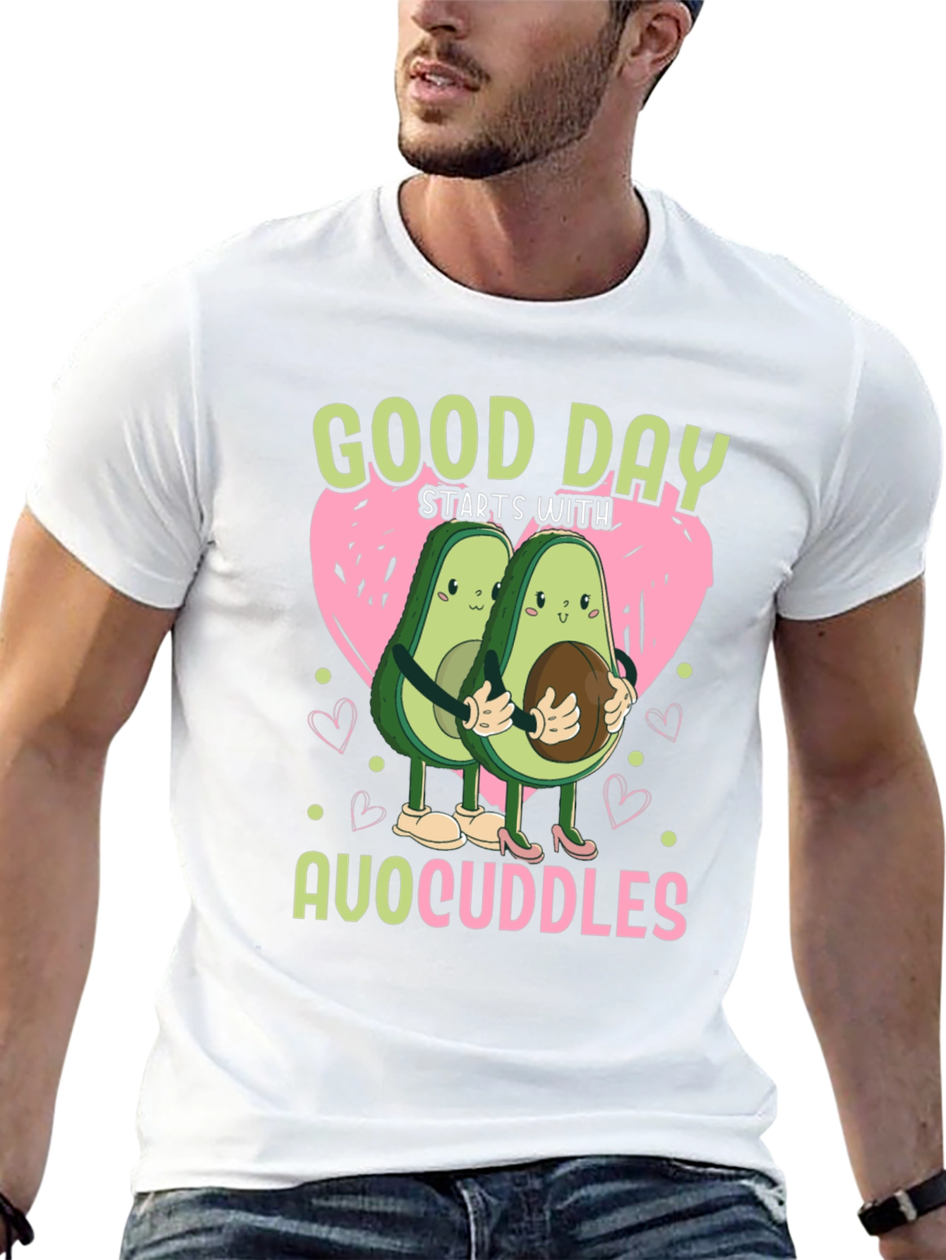 Black AvoCuddles T-Shirt view 13