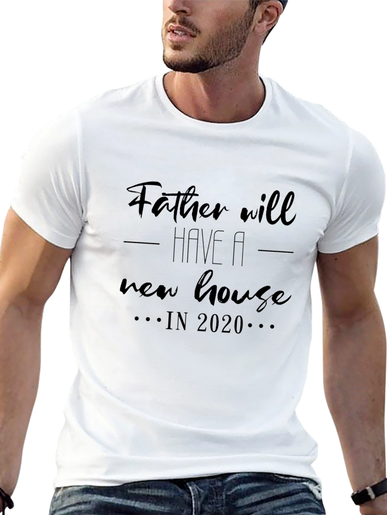 Black Father Will Have A New House T-Shirt view 13