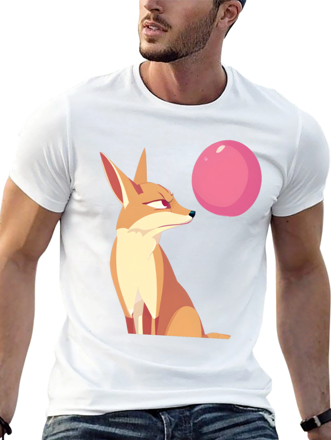 Black Fox Bubblegum Graphic Tee view 13