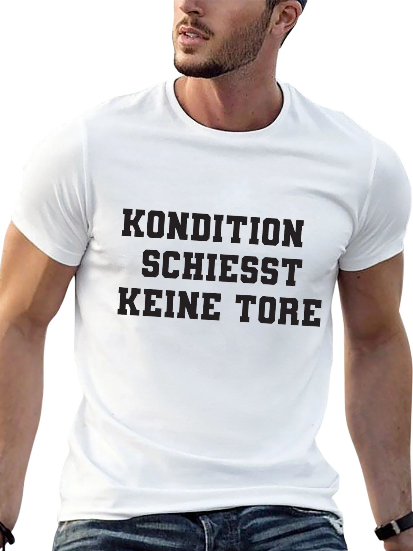 Black Kondition Schiesst Keine Tore Black T-Shirt view 13
