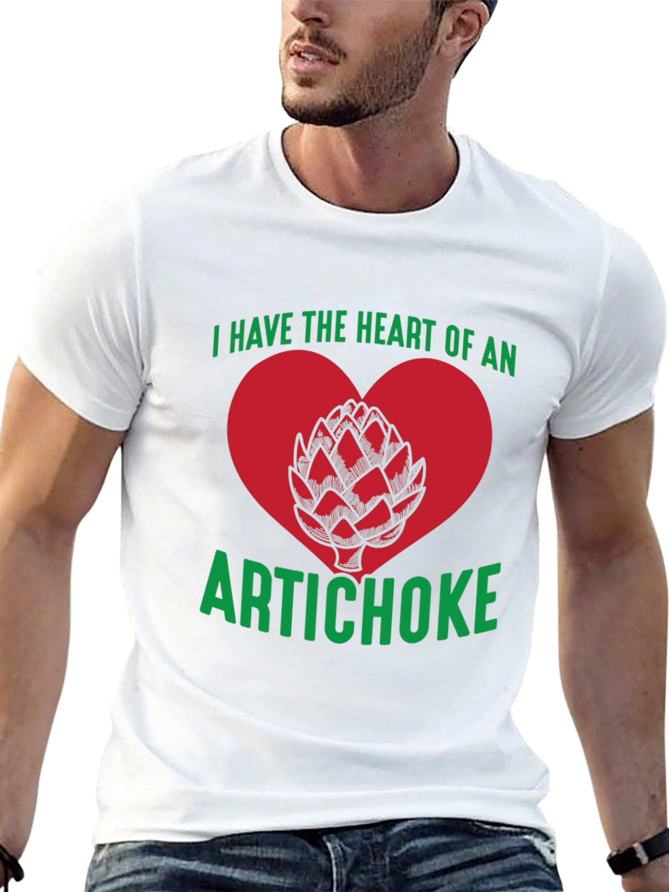 Black Heart of an Artichoke Graphic Tee view 13