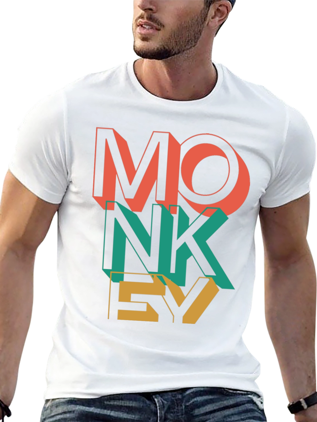Black Monkey Graphic Tee - Cool Casual Style view 13