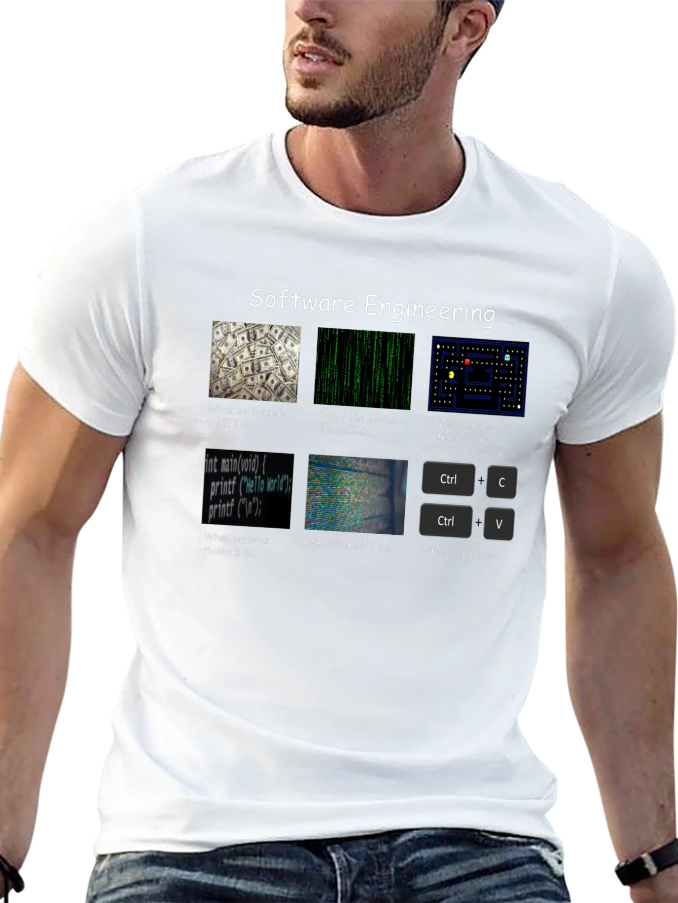 Black Software Engineering T-Shirt - Funny Programmer Gift view 13