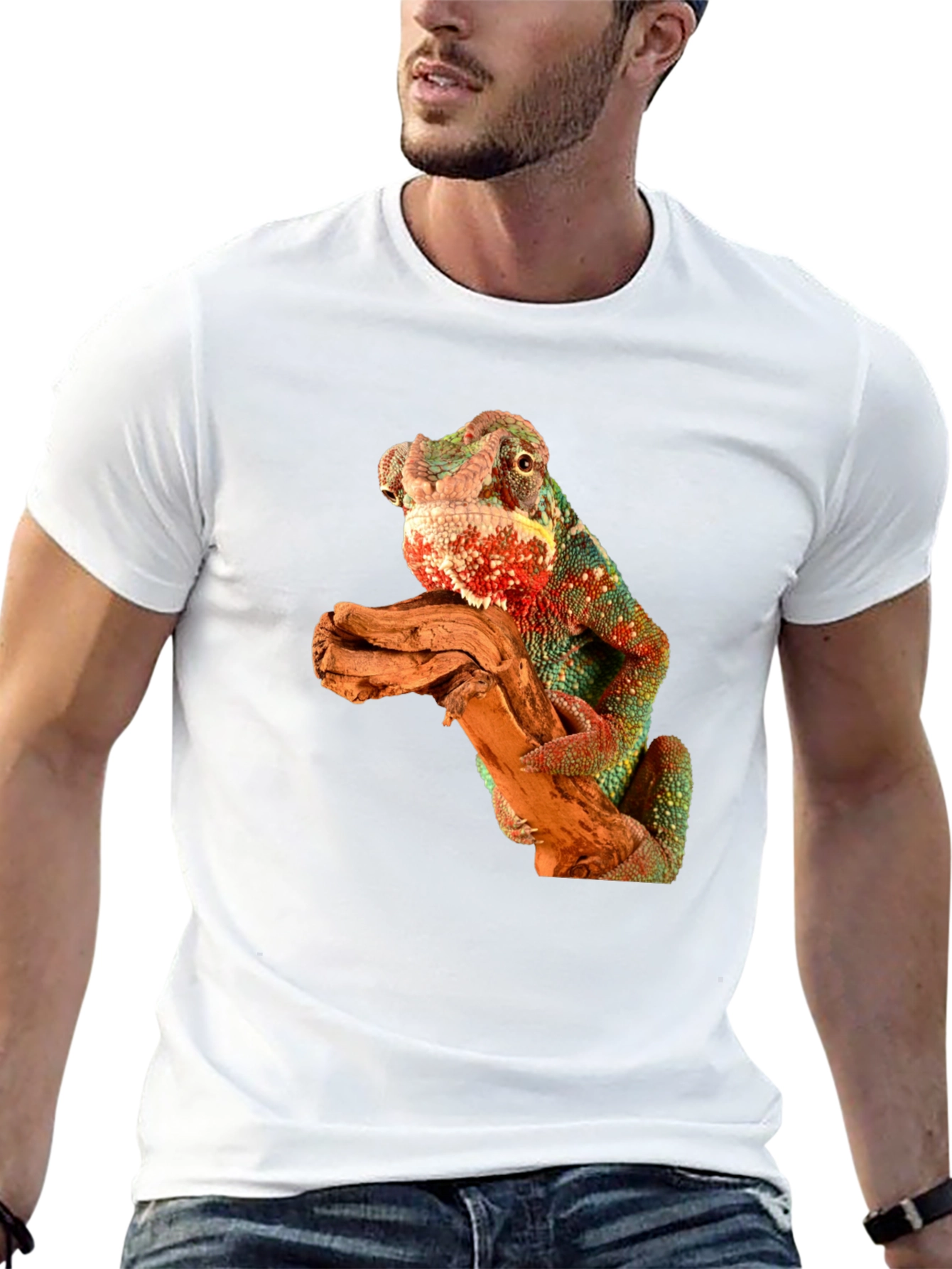 Black Chameleon Graphic Tee view 13