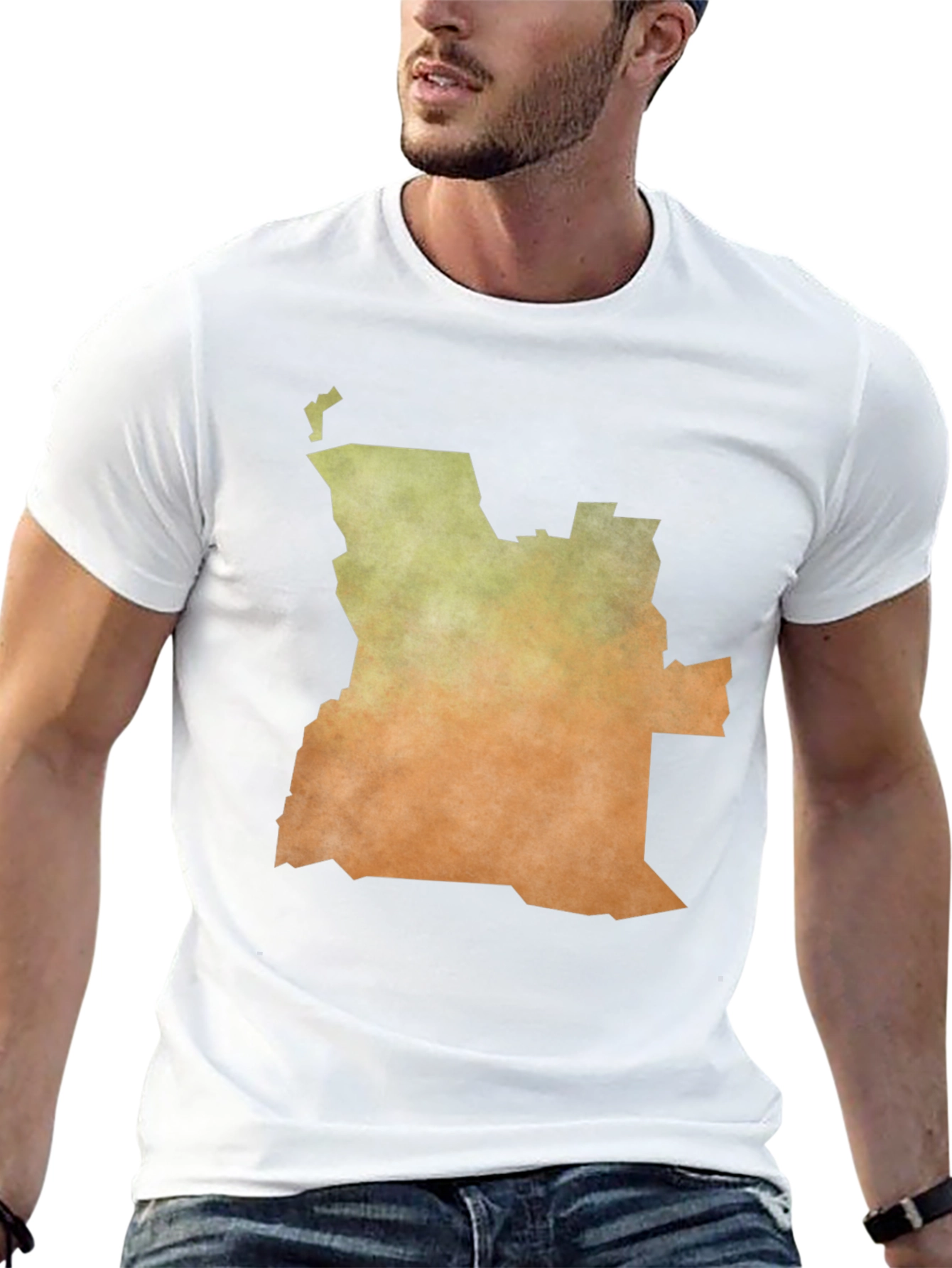 Angola Map Graphic Tee - Stylish Africa Pride Shirt - 13