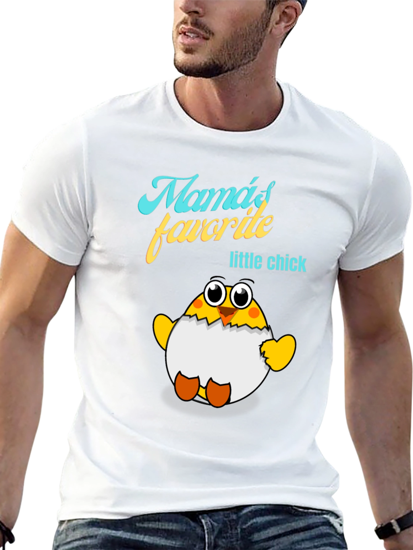 Black Mama's Favorite Little Chick T-Shirt view 13