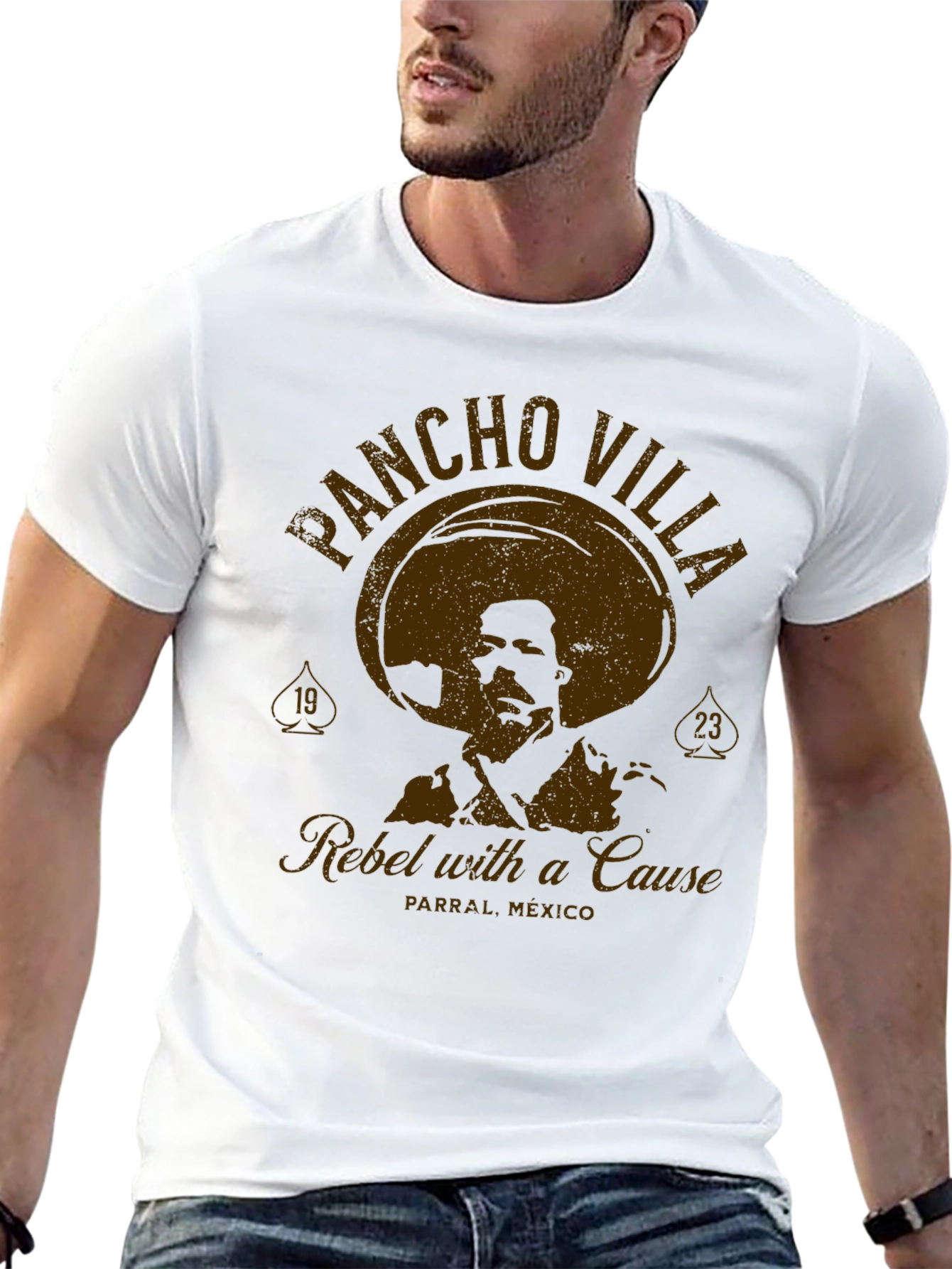Black Pancho Villa Rebel T-Shirt - Black view 13
