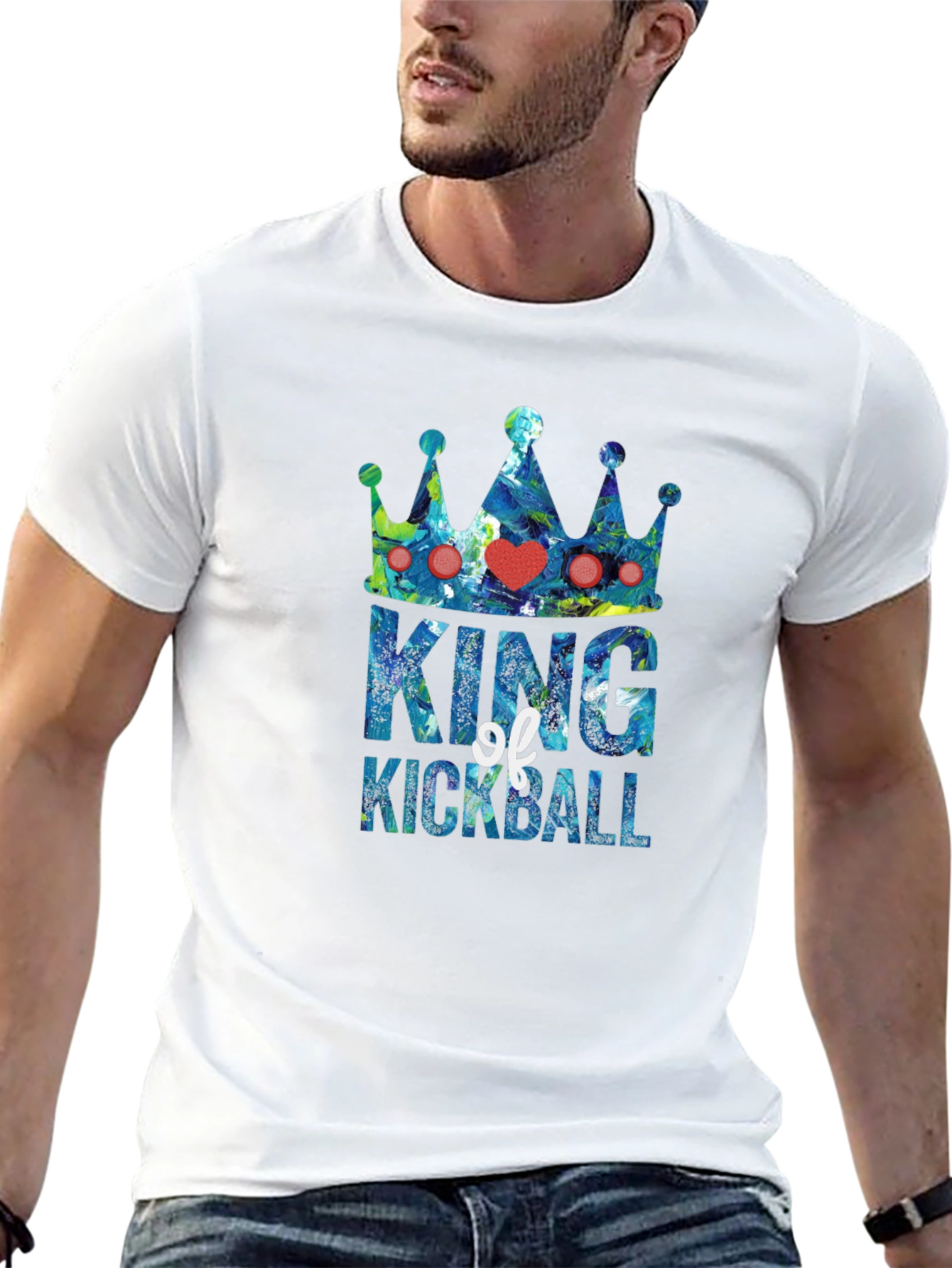 King of Kickball Graphic Tee - 13