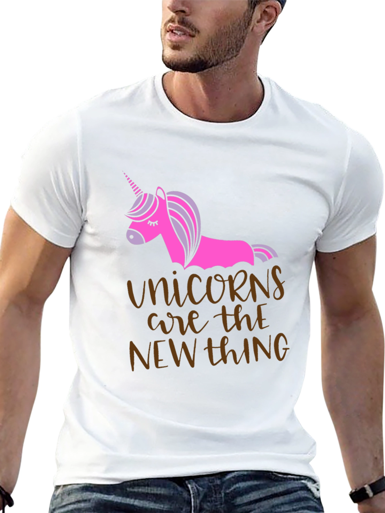 Black Unicorns are the New Thing Graphic Tee view 13