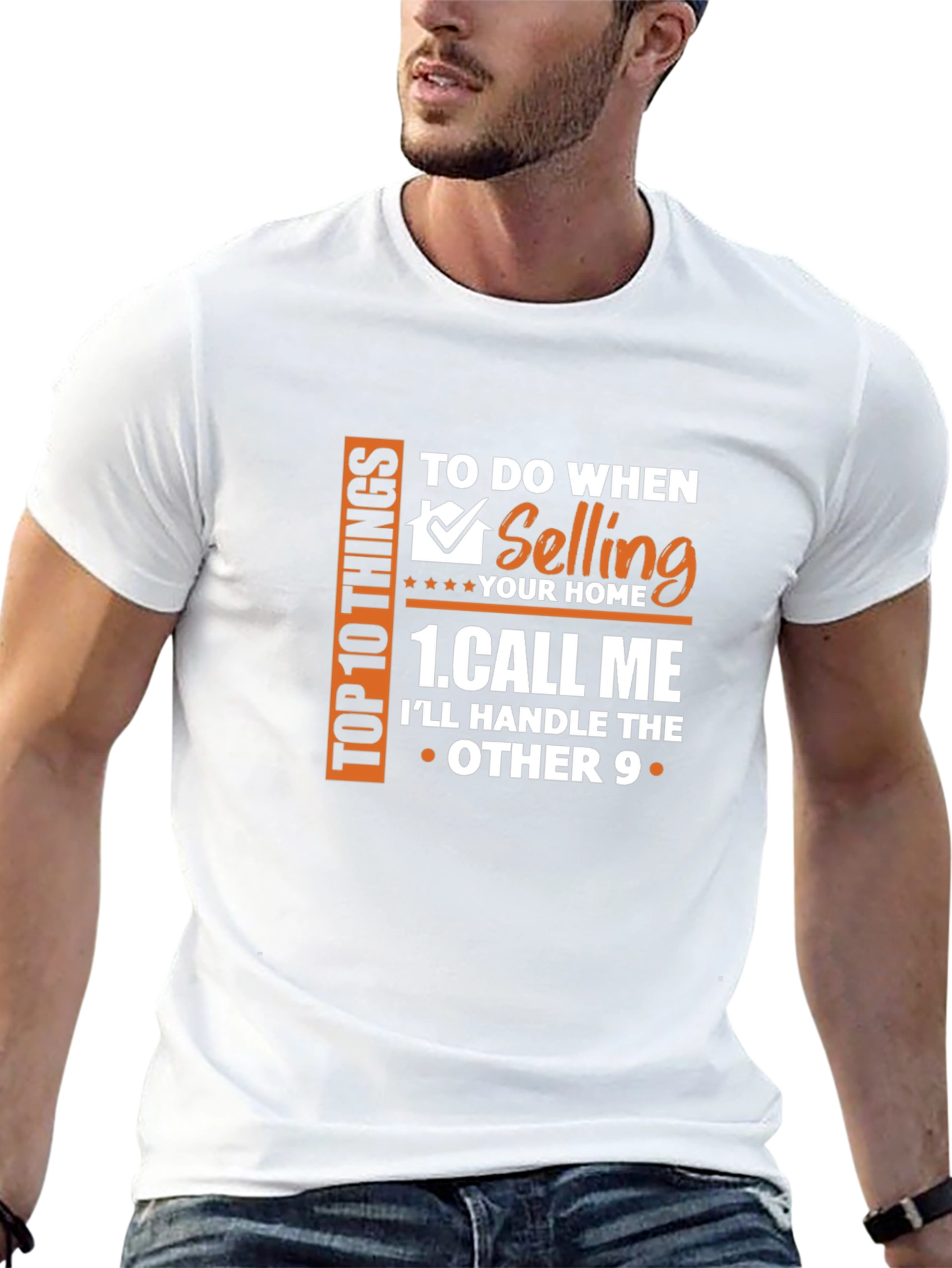 Black Realtor T-Shirt: Call Me When Selling Your Home view 13