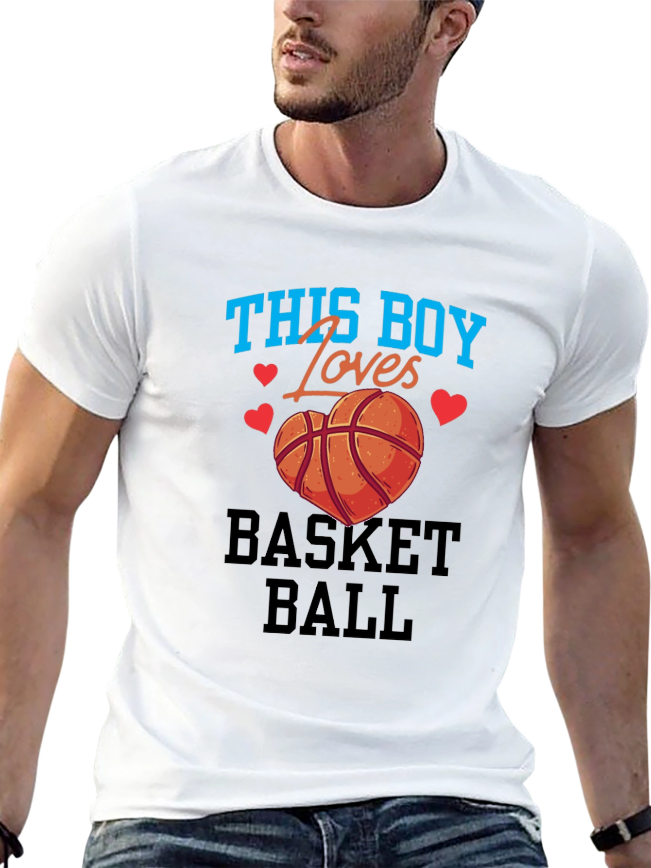 Black Basketball Lover T-Shirt view 13