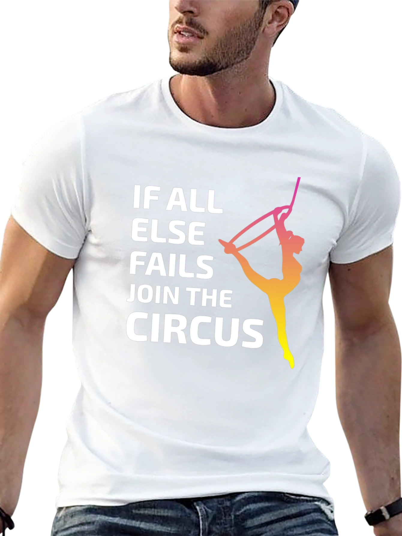 Black Join the Circus T-Shirt: Unique Graphic Tee view 13