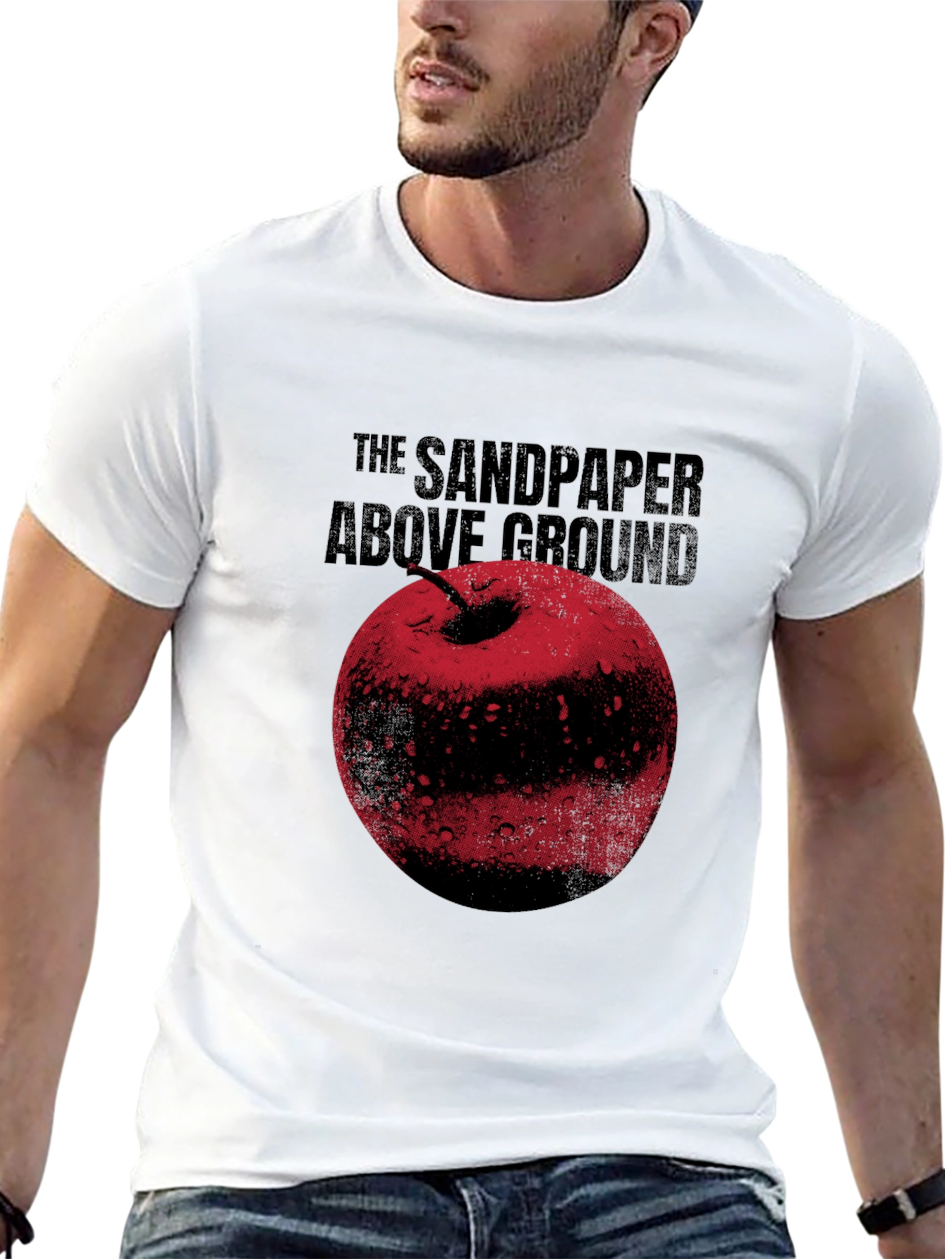 Black The Sandpaper Above Ground Graphic T-Shirt view 13