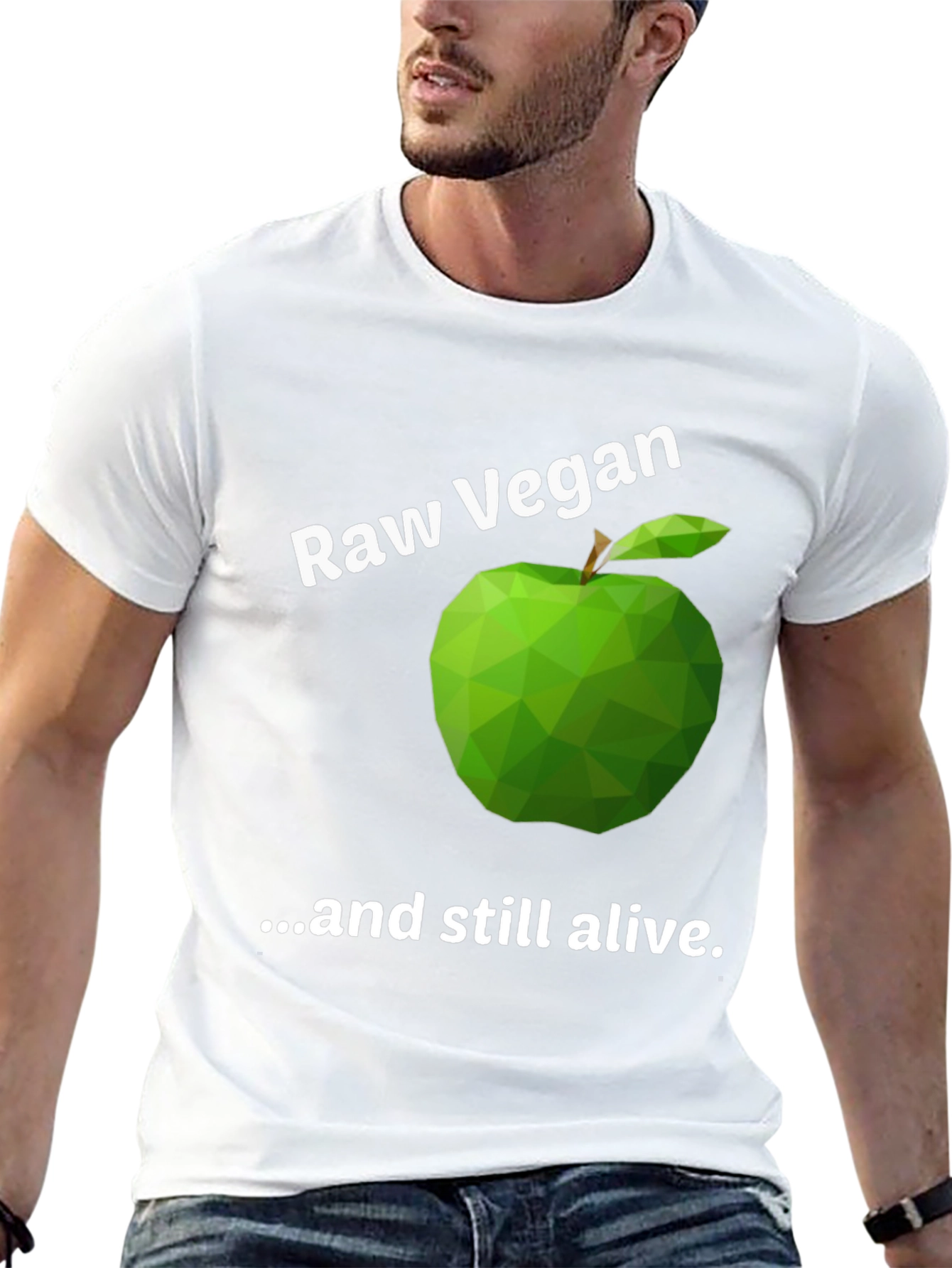 Raw Vegan T-Shirt - Funny Veganism Apparel - 13