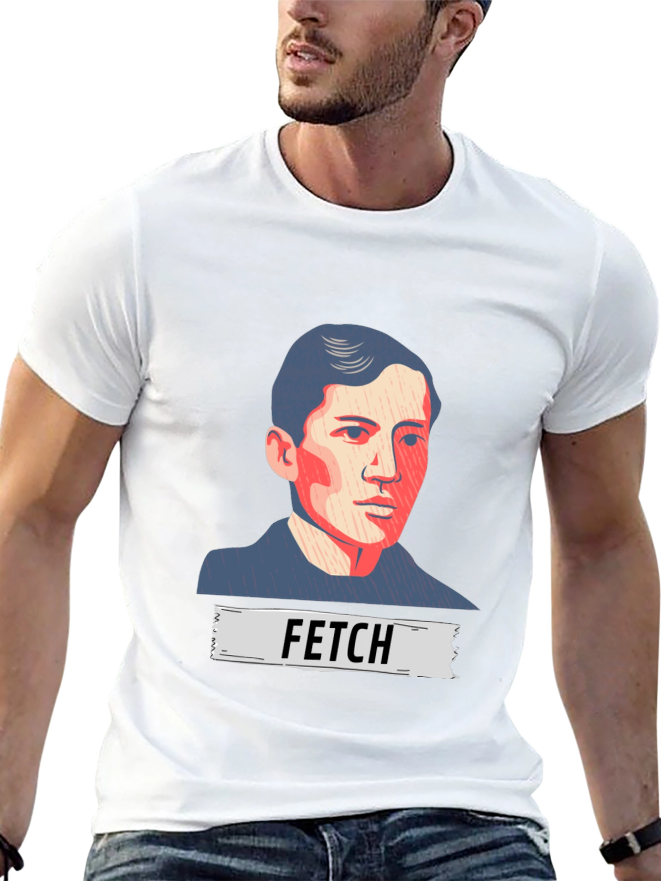 Black FETCH Graphic Tee - Cool & Trendy view 13