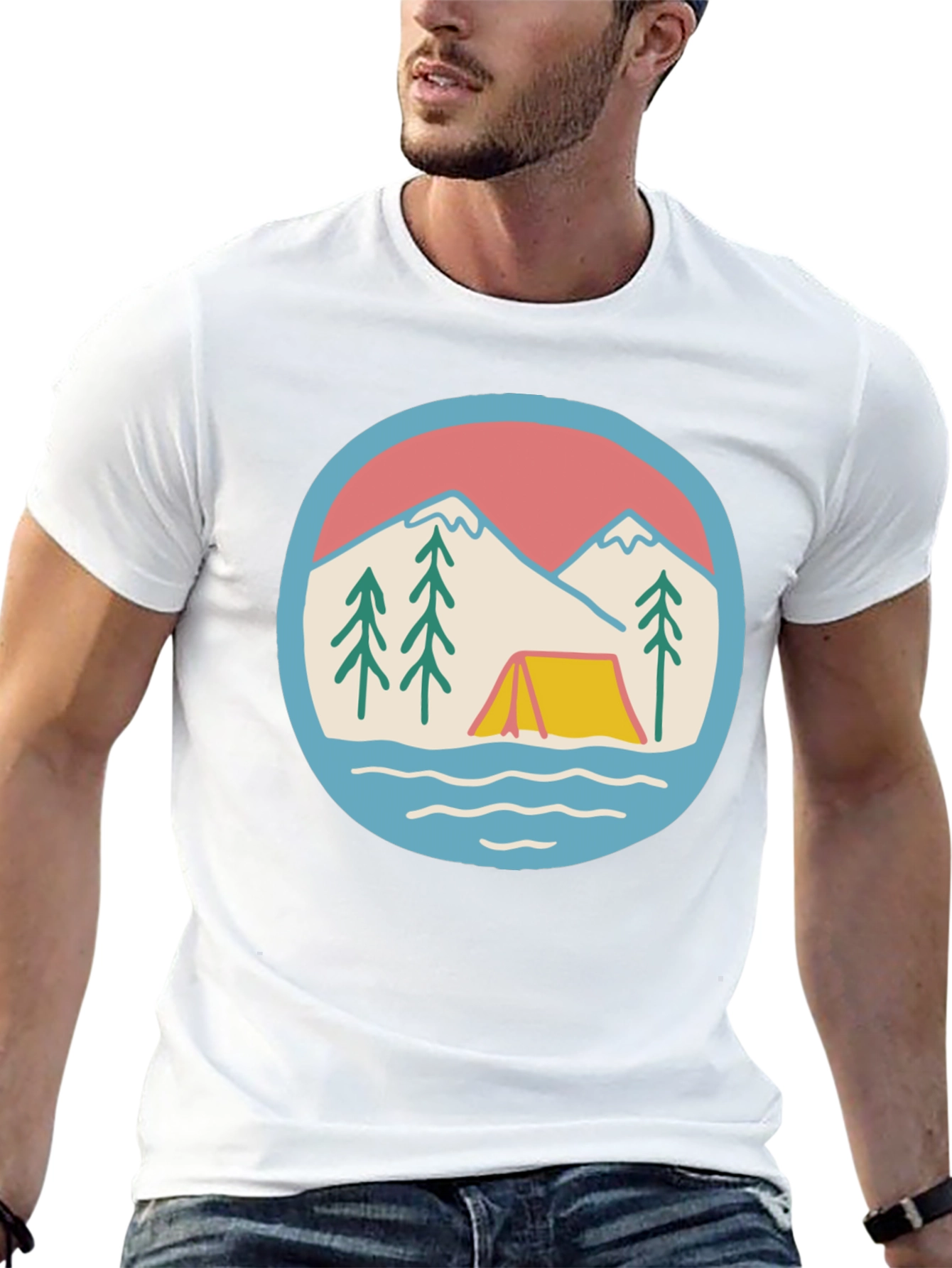 Camping Graphic Tee - Nature Adventure T-Shirt - 13