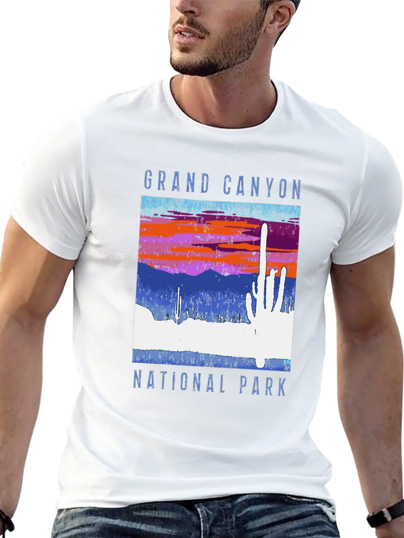Black Grand Canyon National Park Graphic Tee view 13